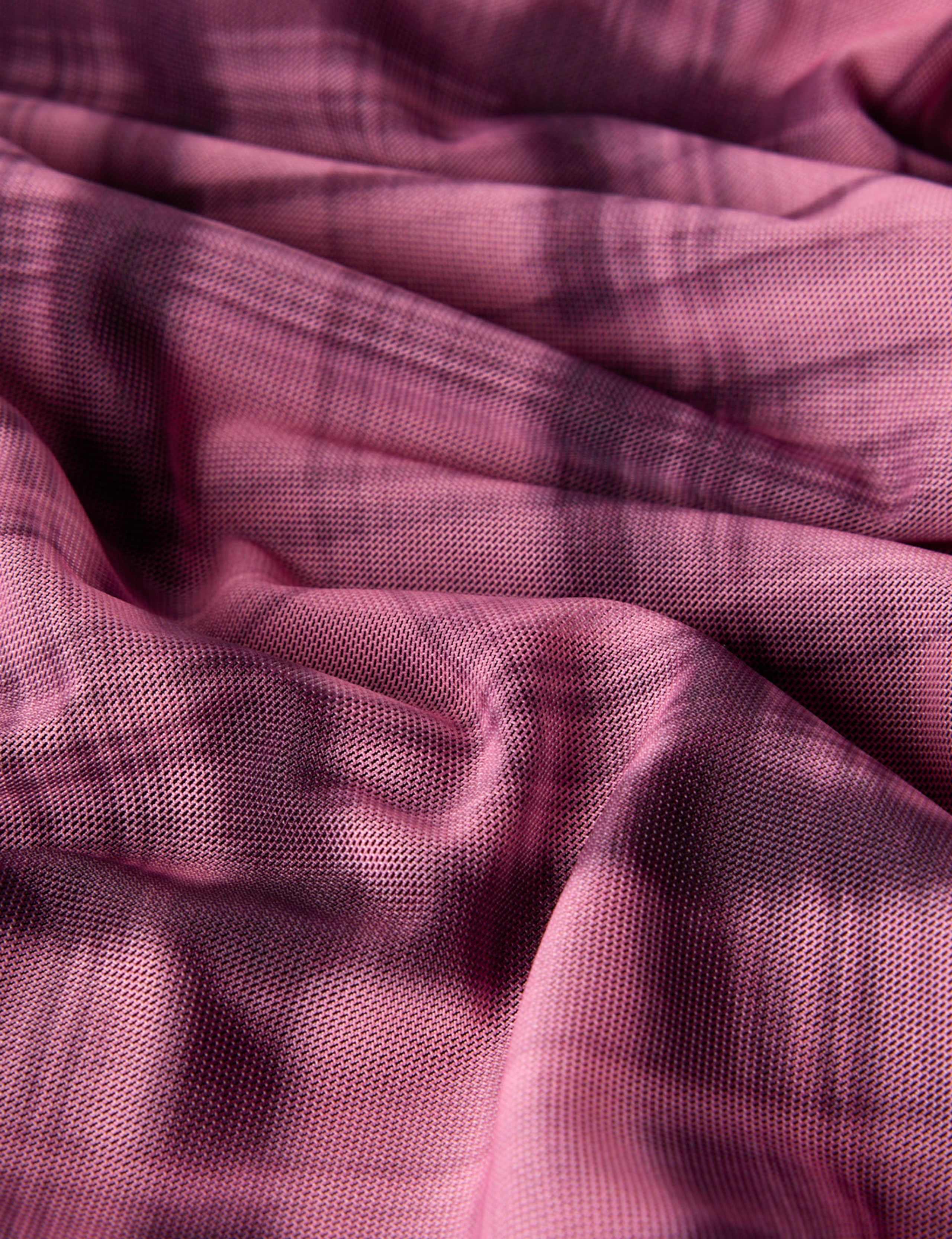 Mesh Checked High Neck Top 4 of 7