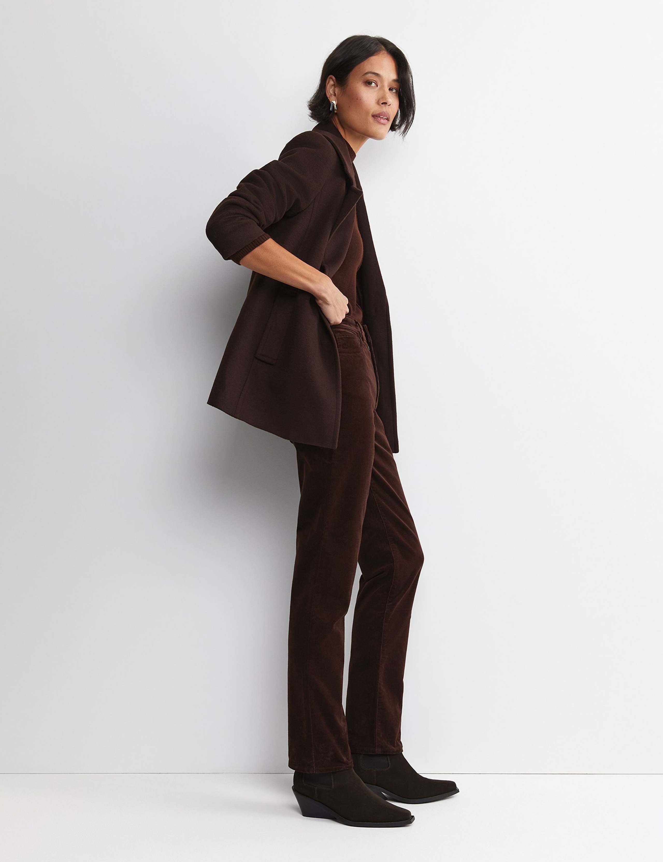 Wool Rich Collared Short Jacket 4 of 6