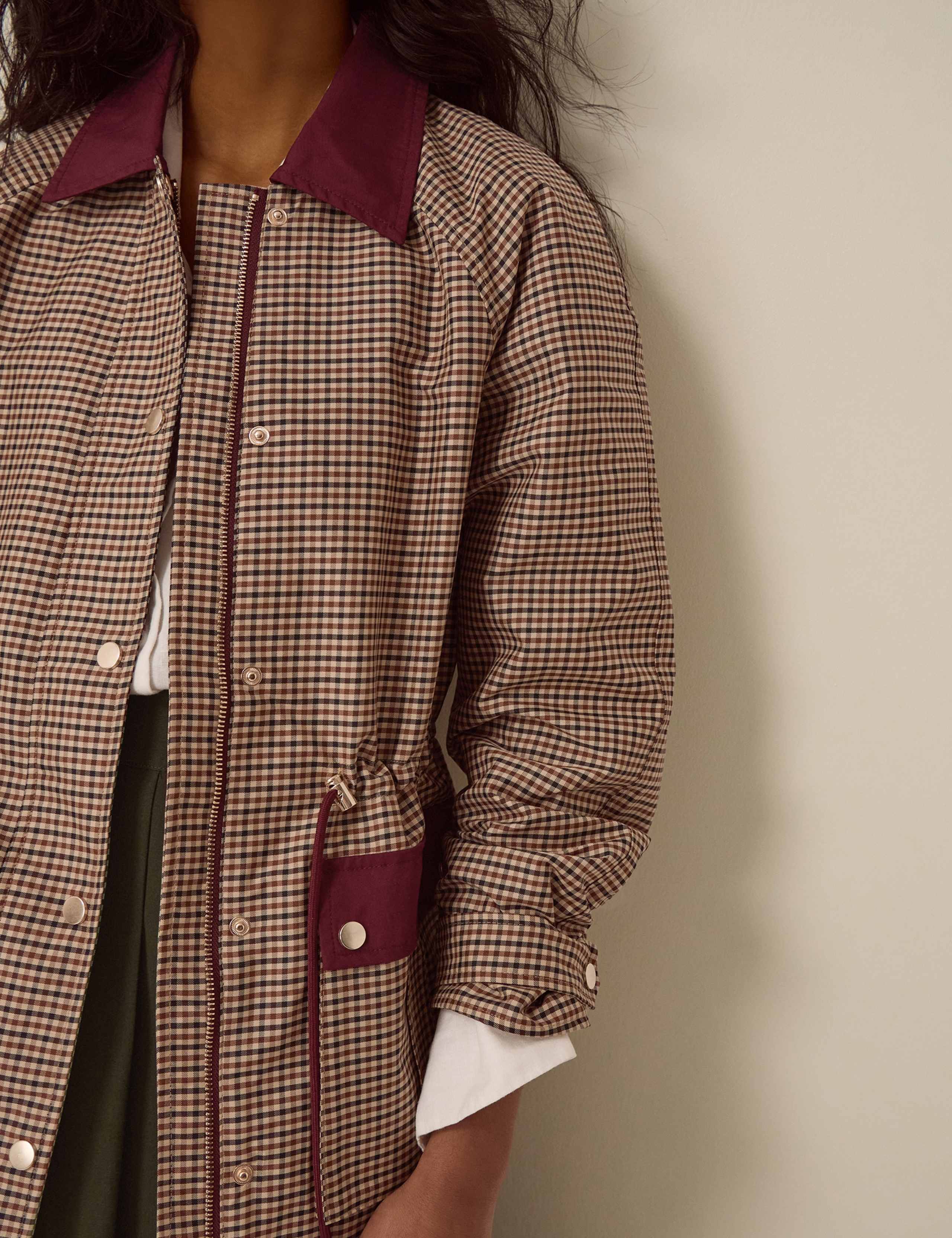 Cotton Blend Printed Lightweight Jacket 4 of 4