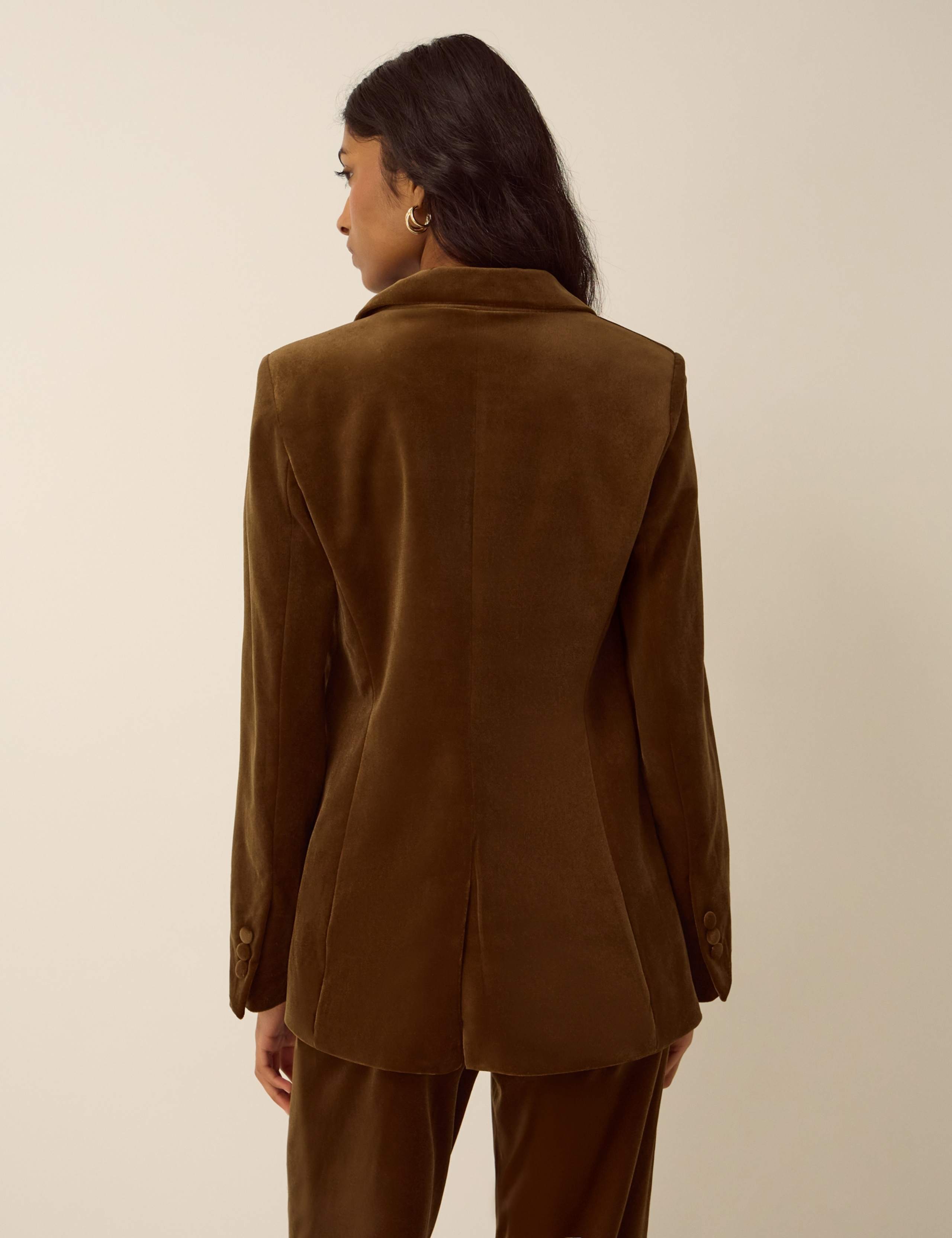 Velvet Blazer Jacket 3 of 4