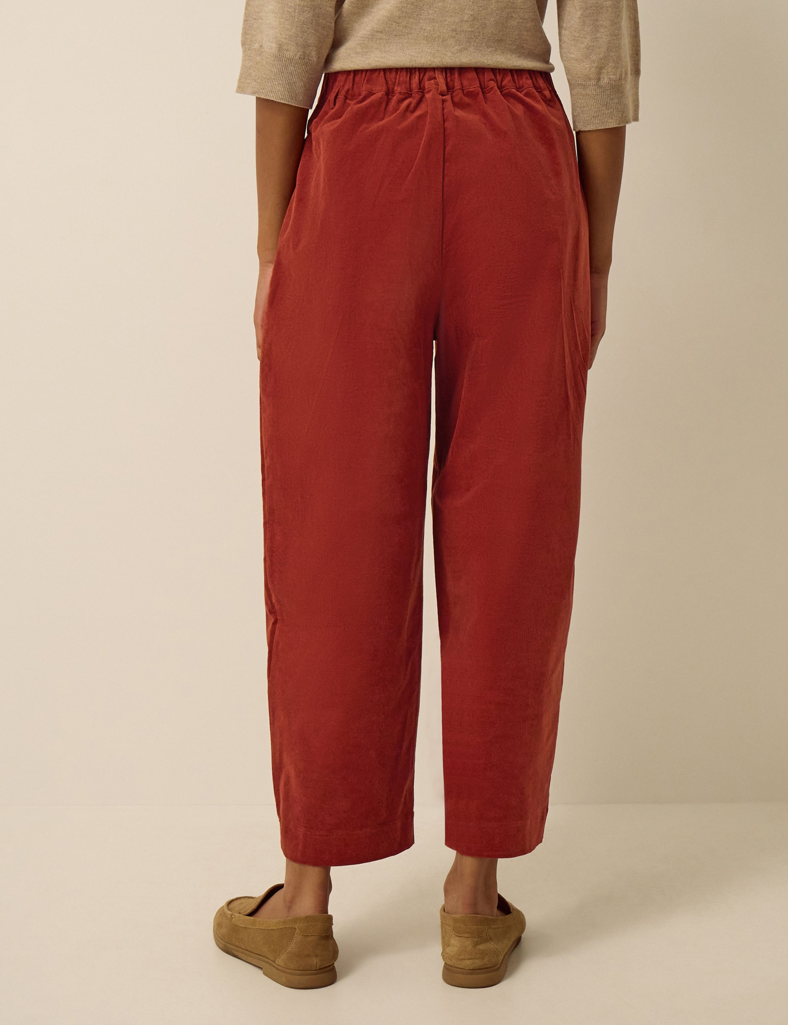 Corduroy Wide Leg Trousers 3 of 4