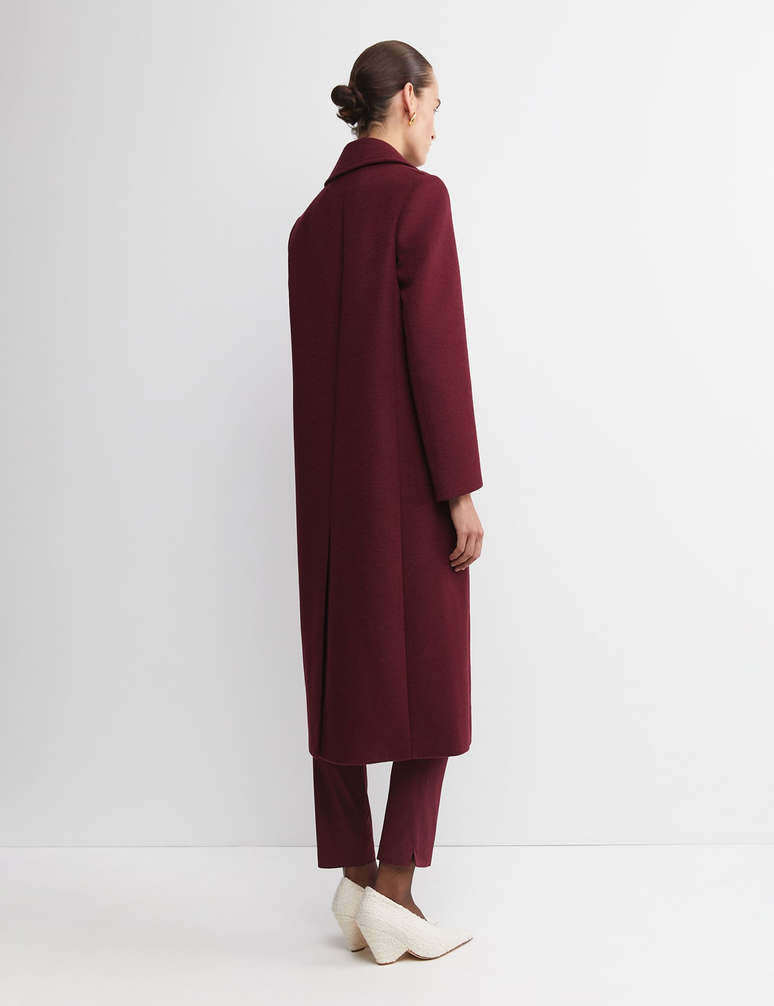 Wool Rich Longline Coat 5 of 6