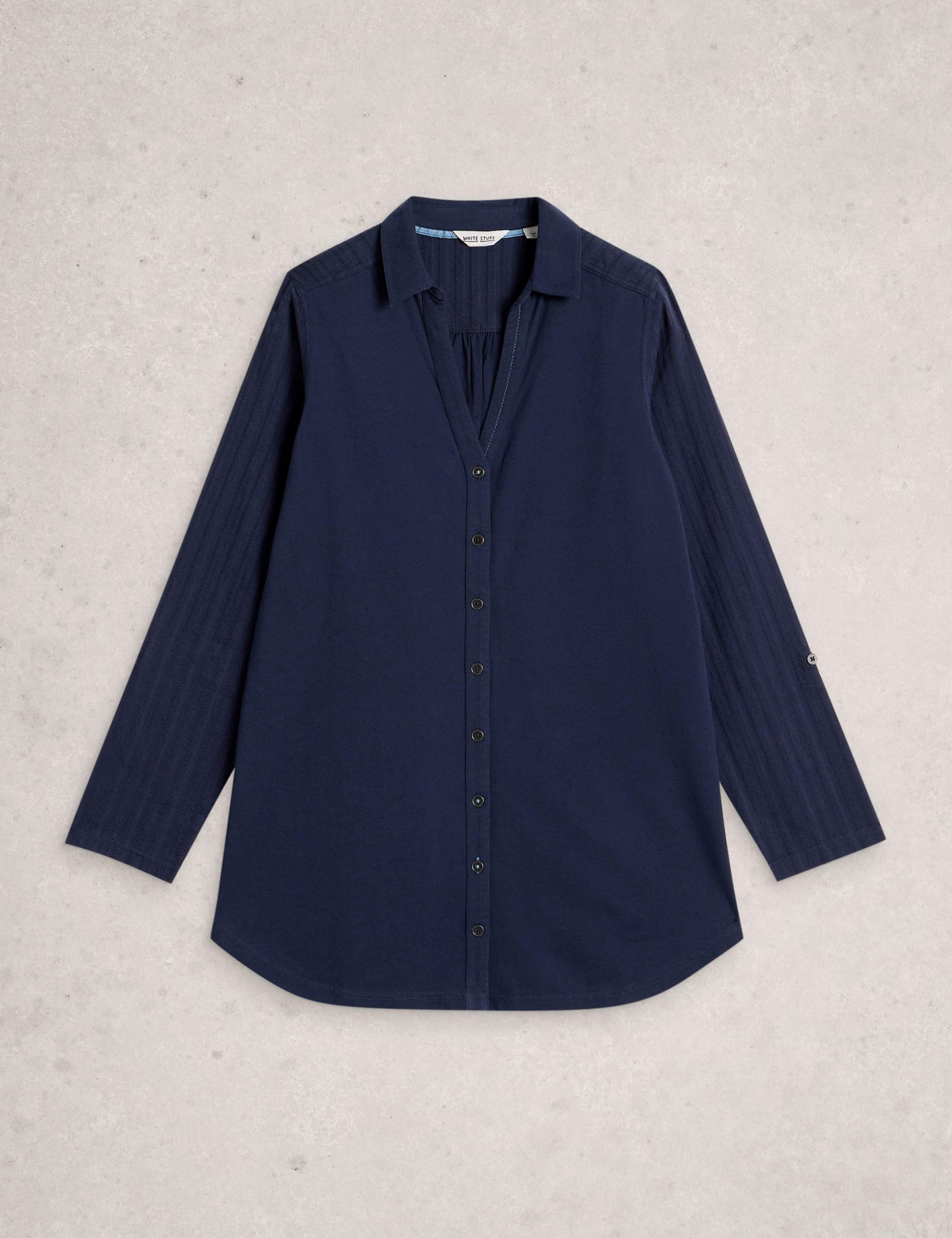 Pure Cotton Collared Shirt 2 of 6