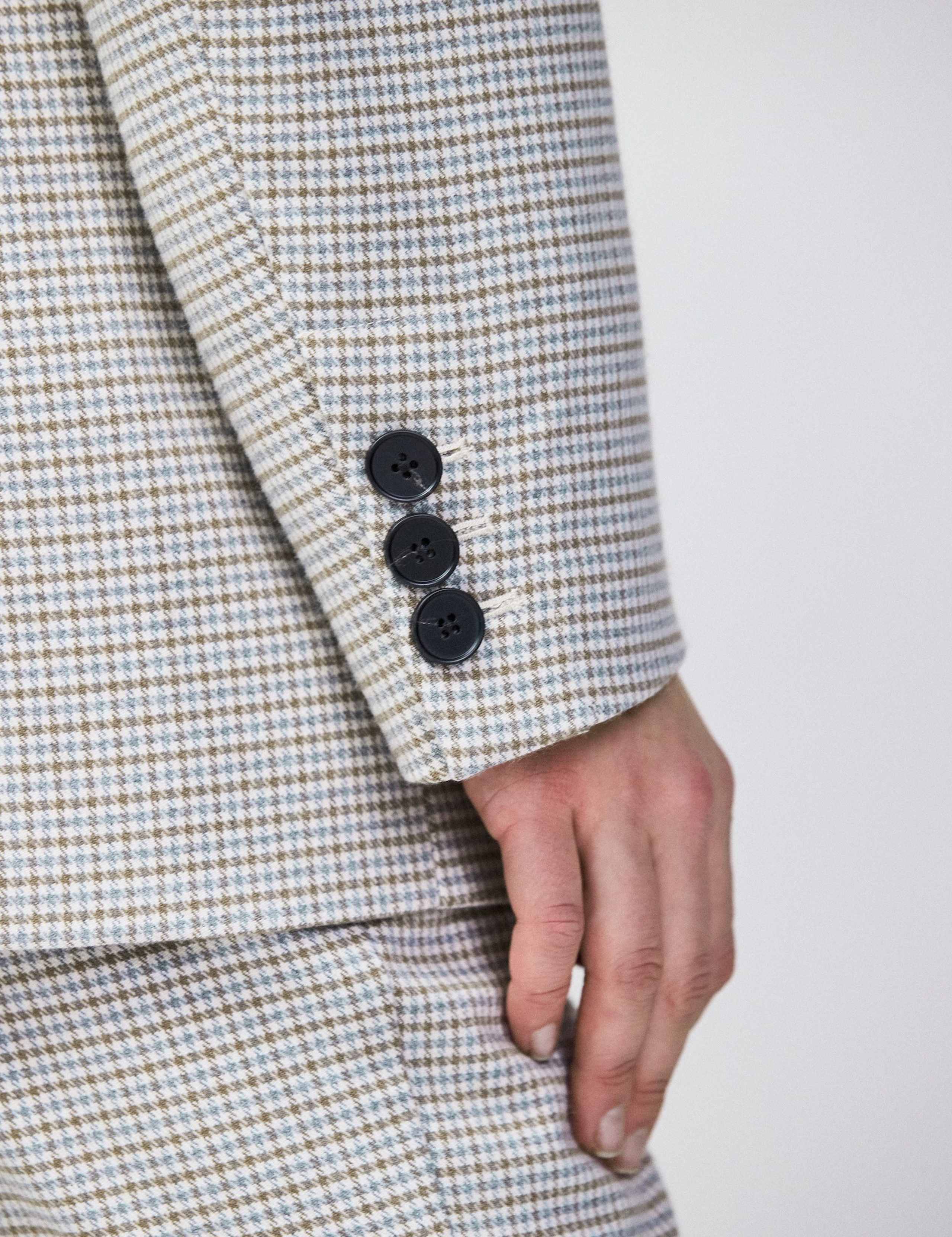 Oversized Dogtooth Single Breasted Blazer 10 of 10