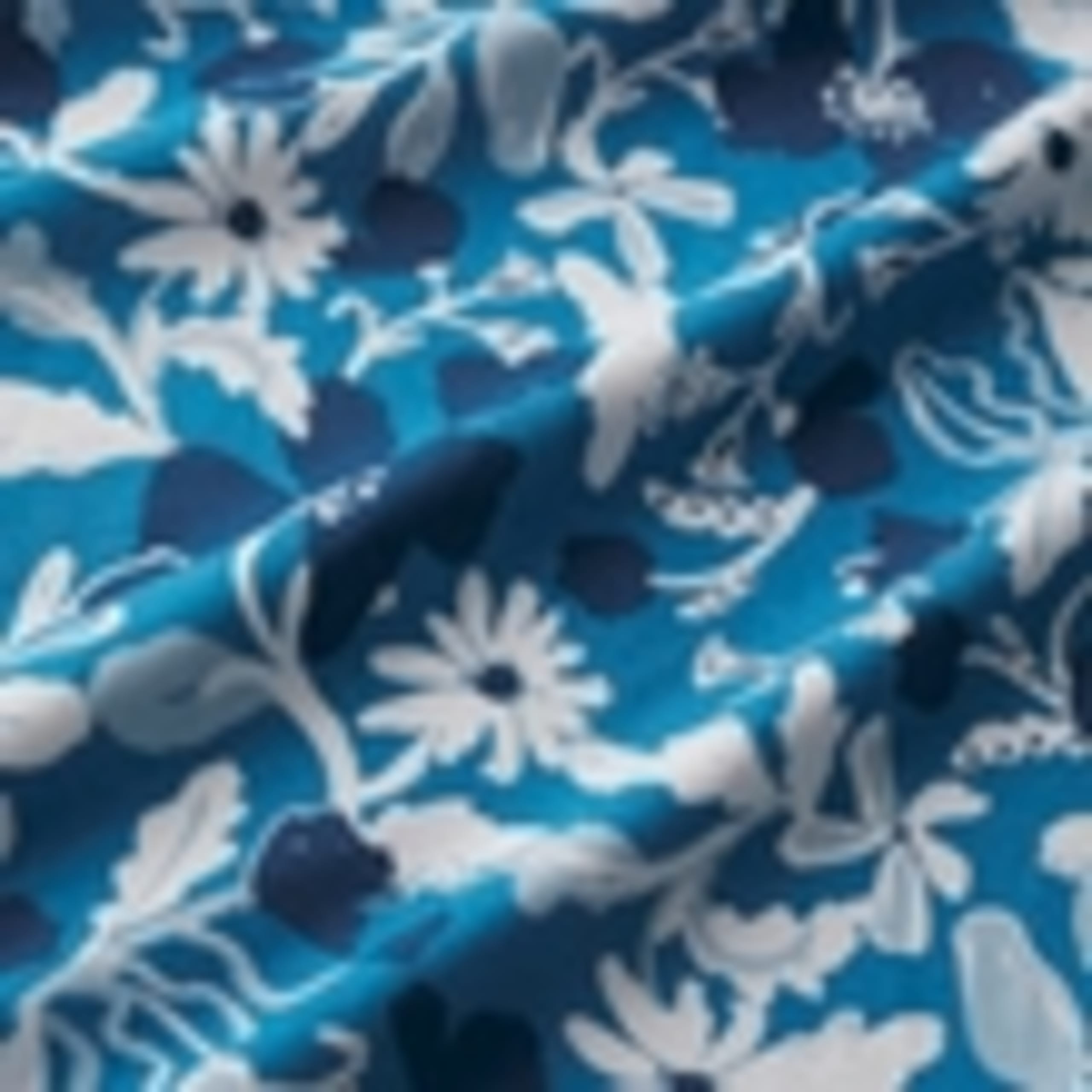 Cotton Rich Floral Midi Skater Dress 5 of 5