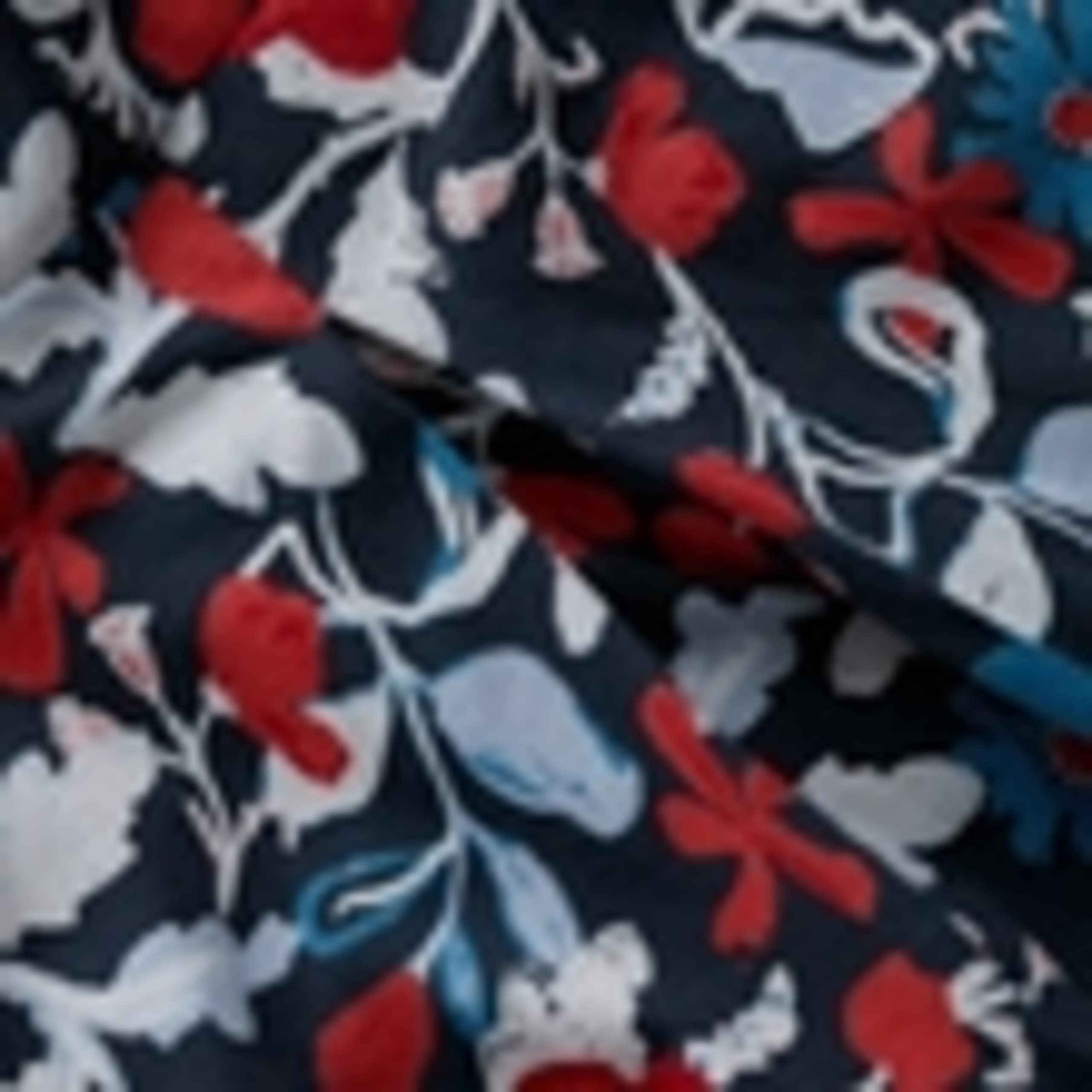 Cotton Rich Floral Knee Length Shift Dress 5 of 5