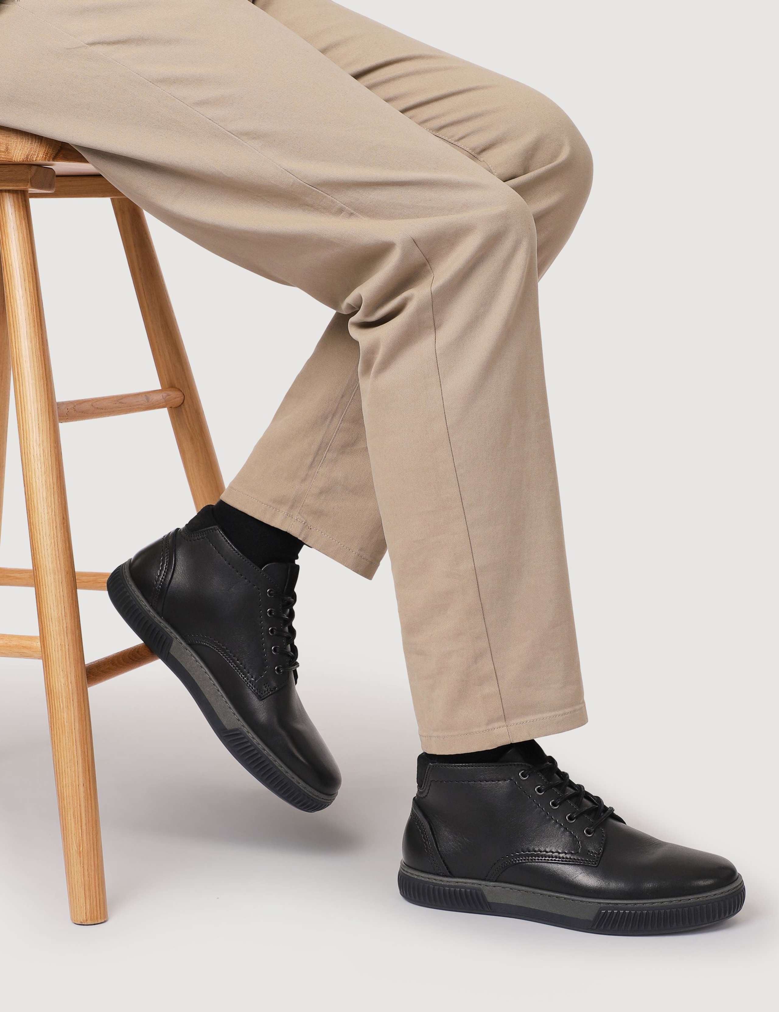 Leather Chuka Boots 6 of 6