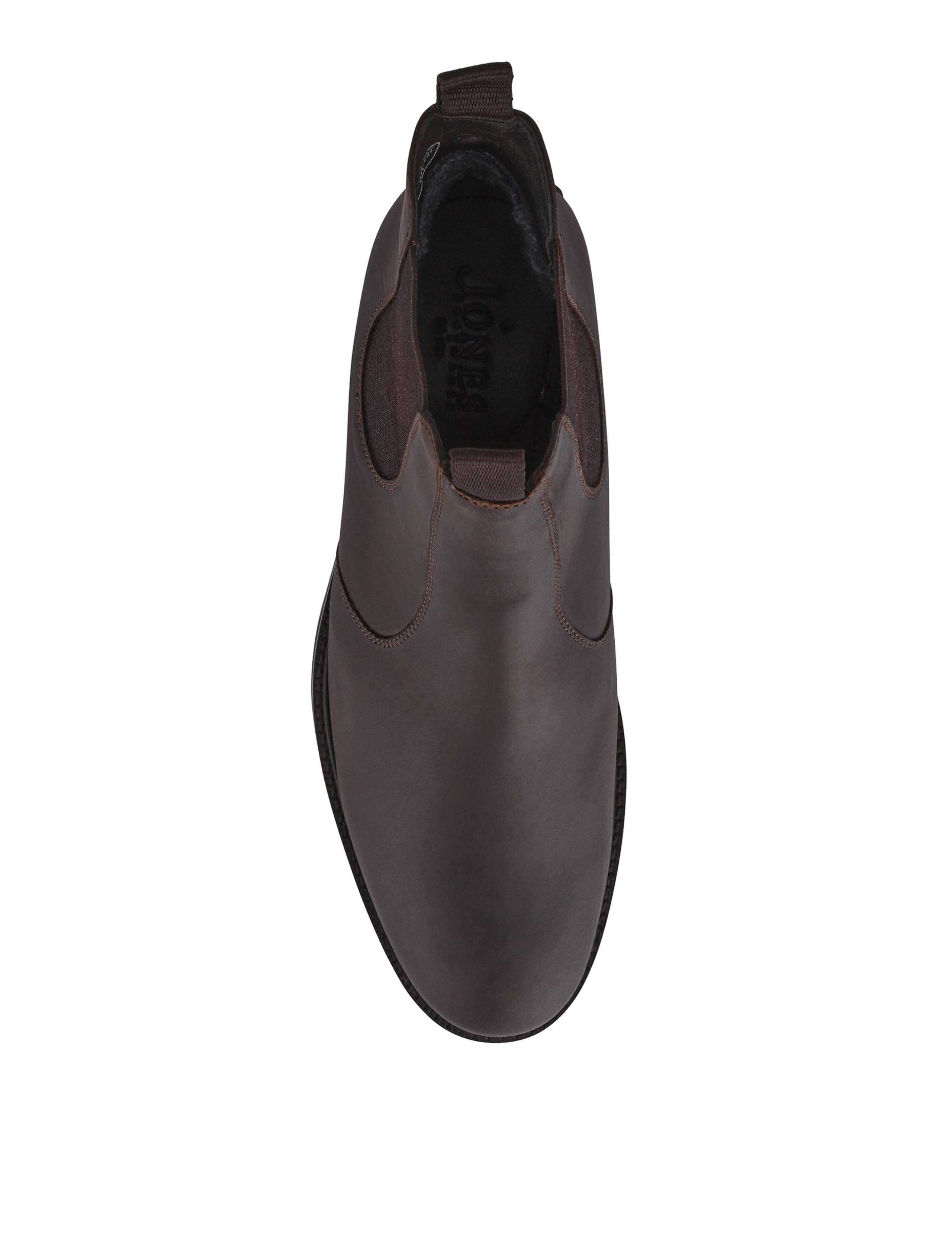 Wide Fit Slip-on Leather Boots 3 of 6