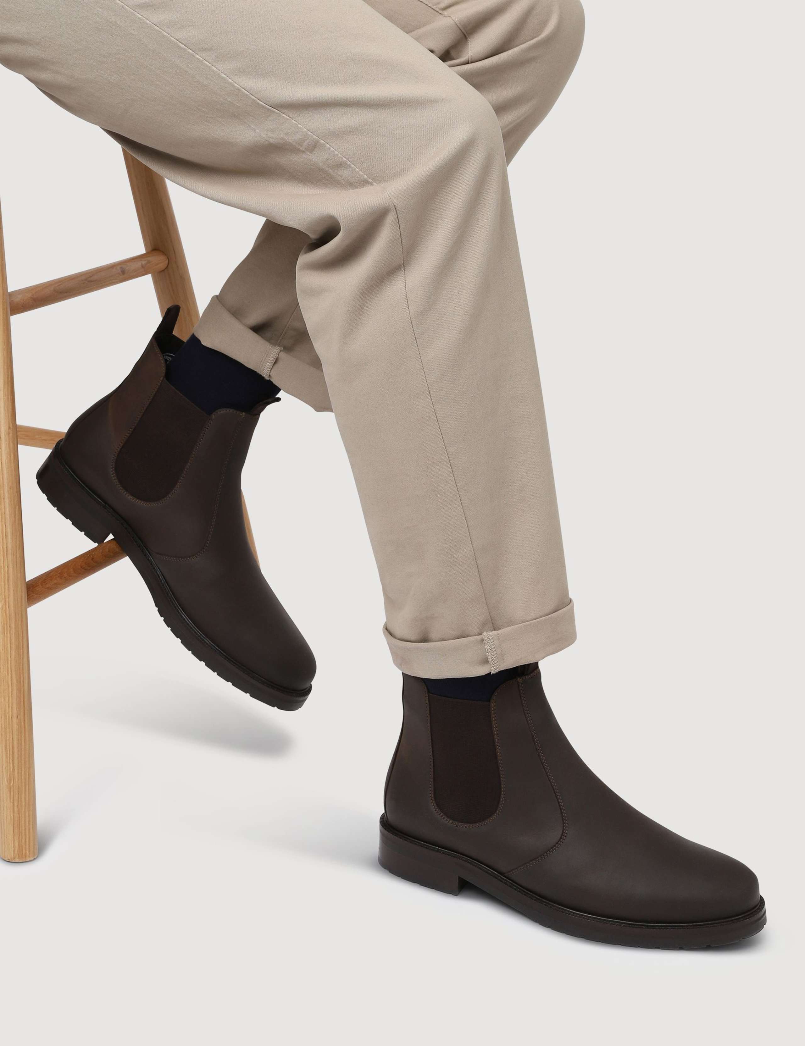 Wide Fit Slip-on Leather Boots 6 of 6