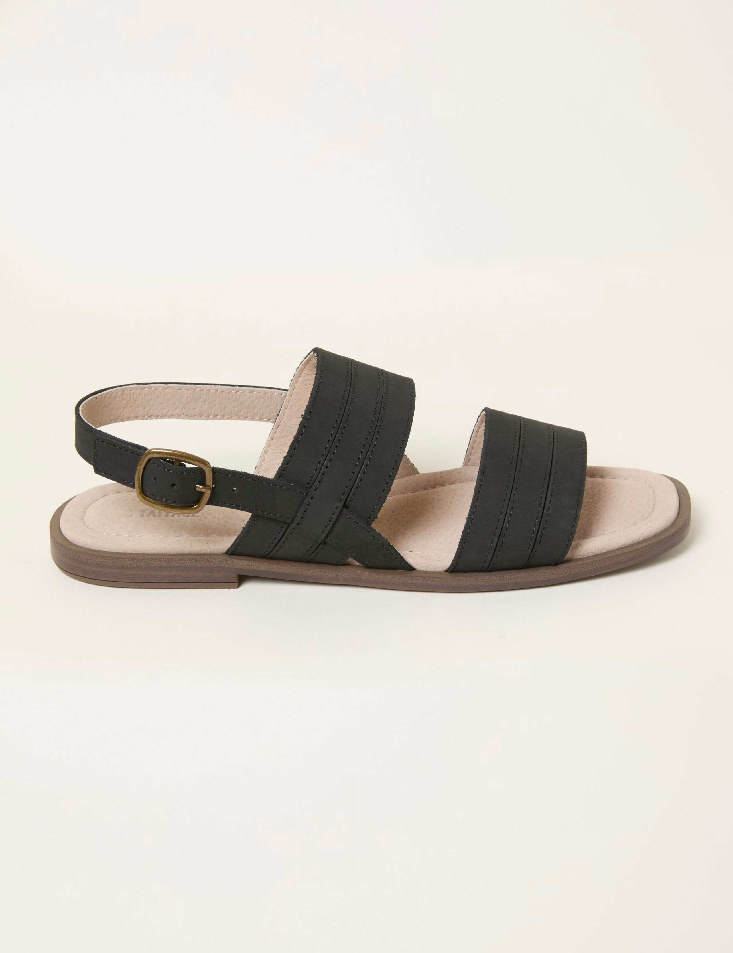 Leather Slingback Sandals 2 of 3