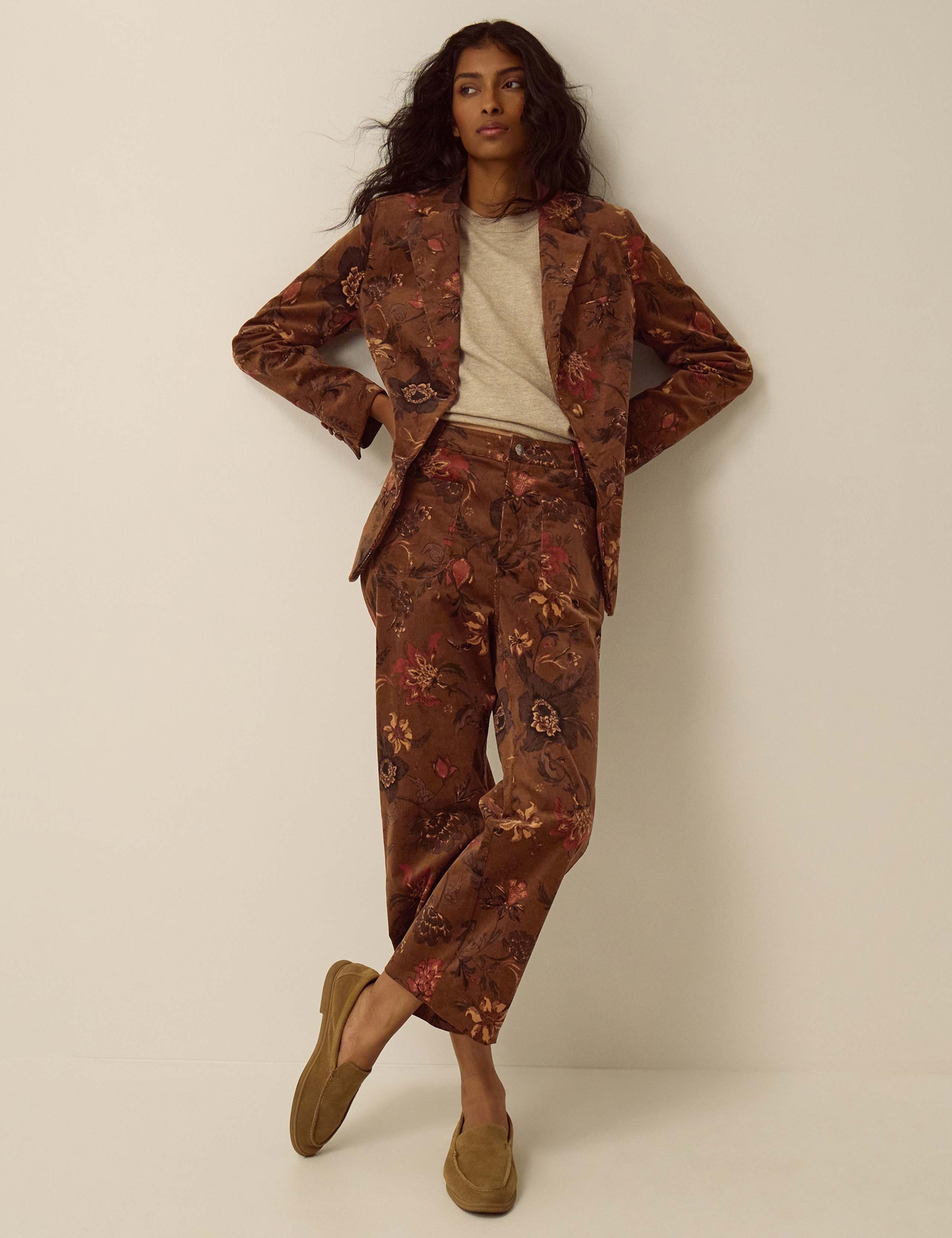 Cotton Rich Printed Lightweight Jacket 2 of 5