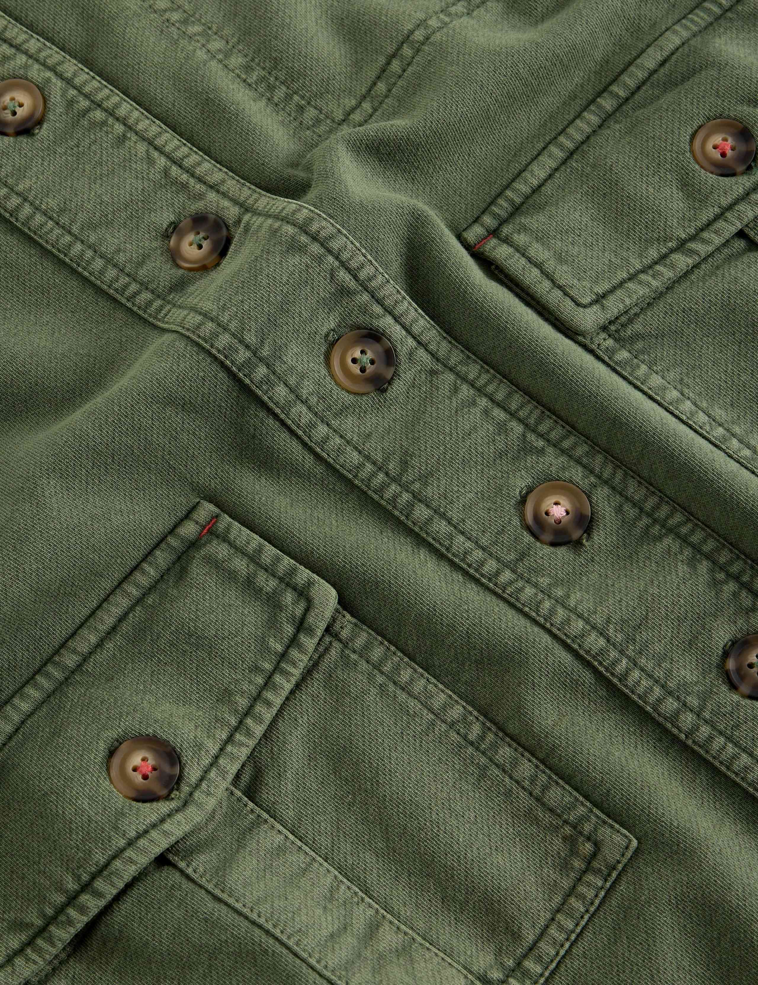 Pure Cotton Jersey Utility Jacket 6 of 6