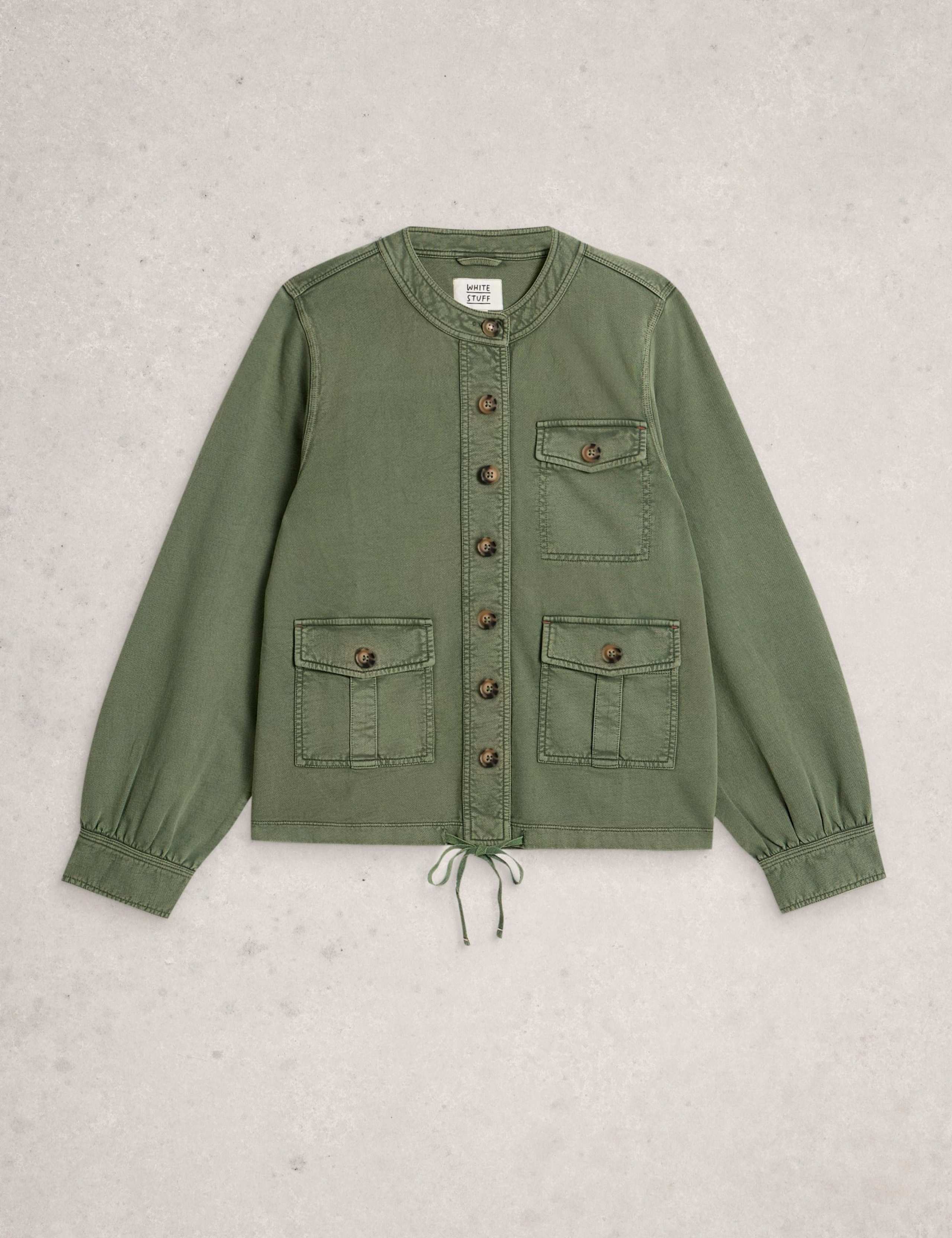 Pure Cotton Jersey Utility Jacket 2 of 6
