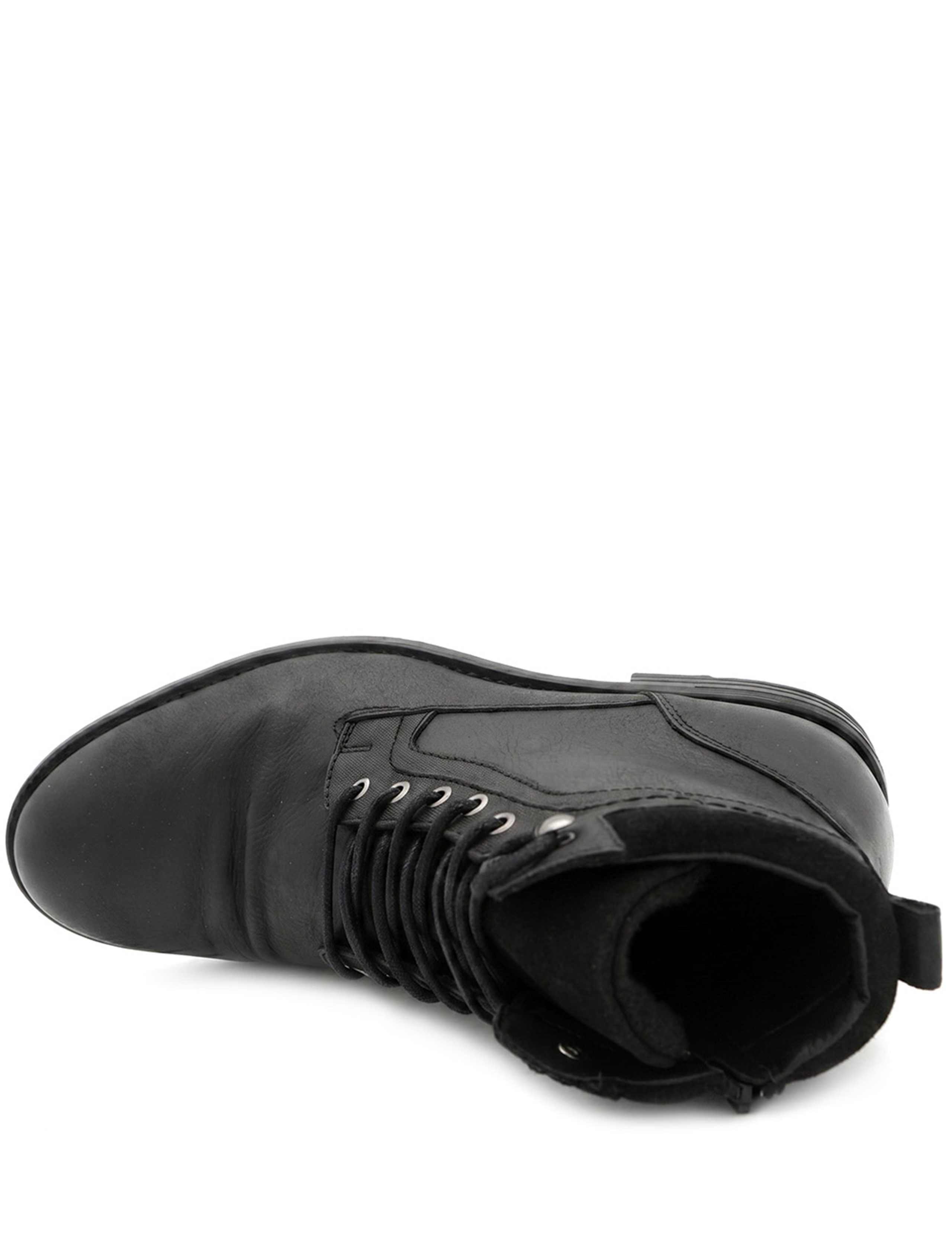 Leather Lace Up Casual Boots 5 of 6