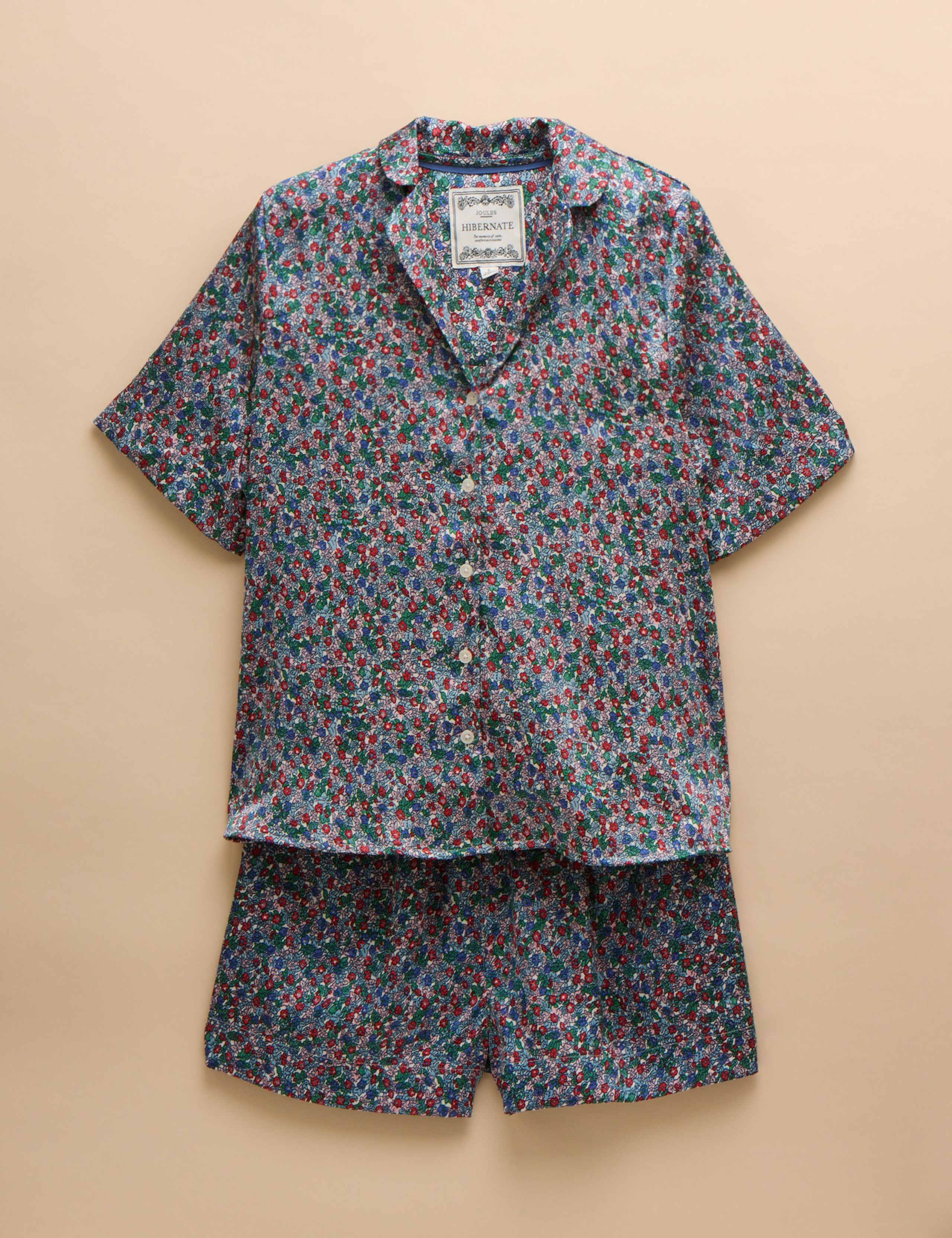 Satin Floral Shortie Set 2 of 8
