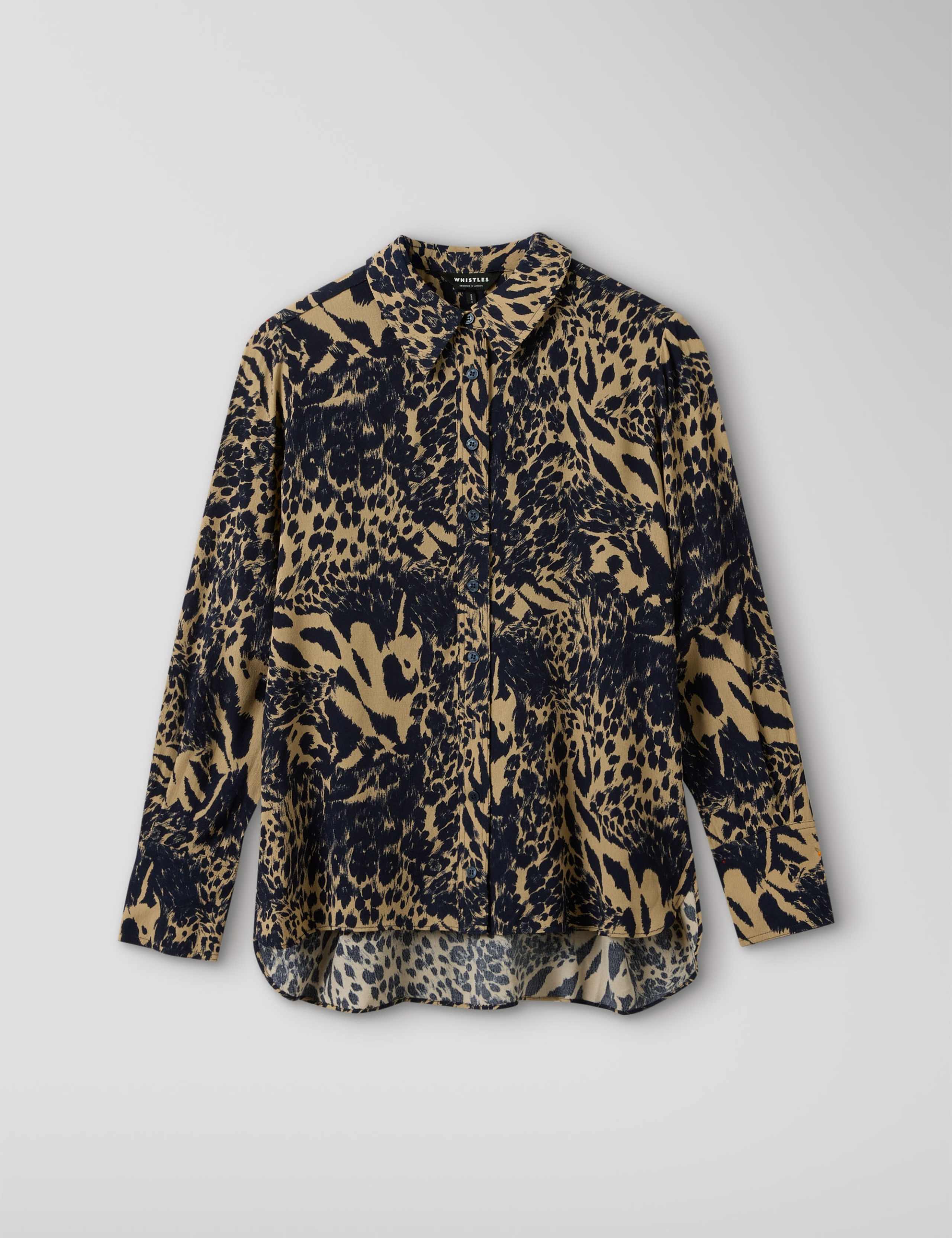Animal Print Button Through Shirt 2 of 5