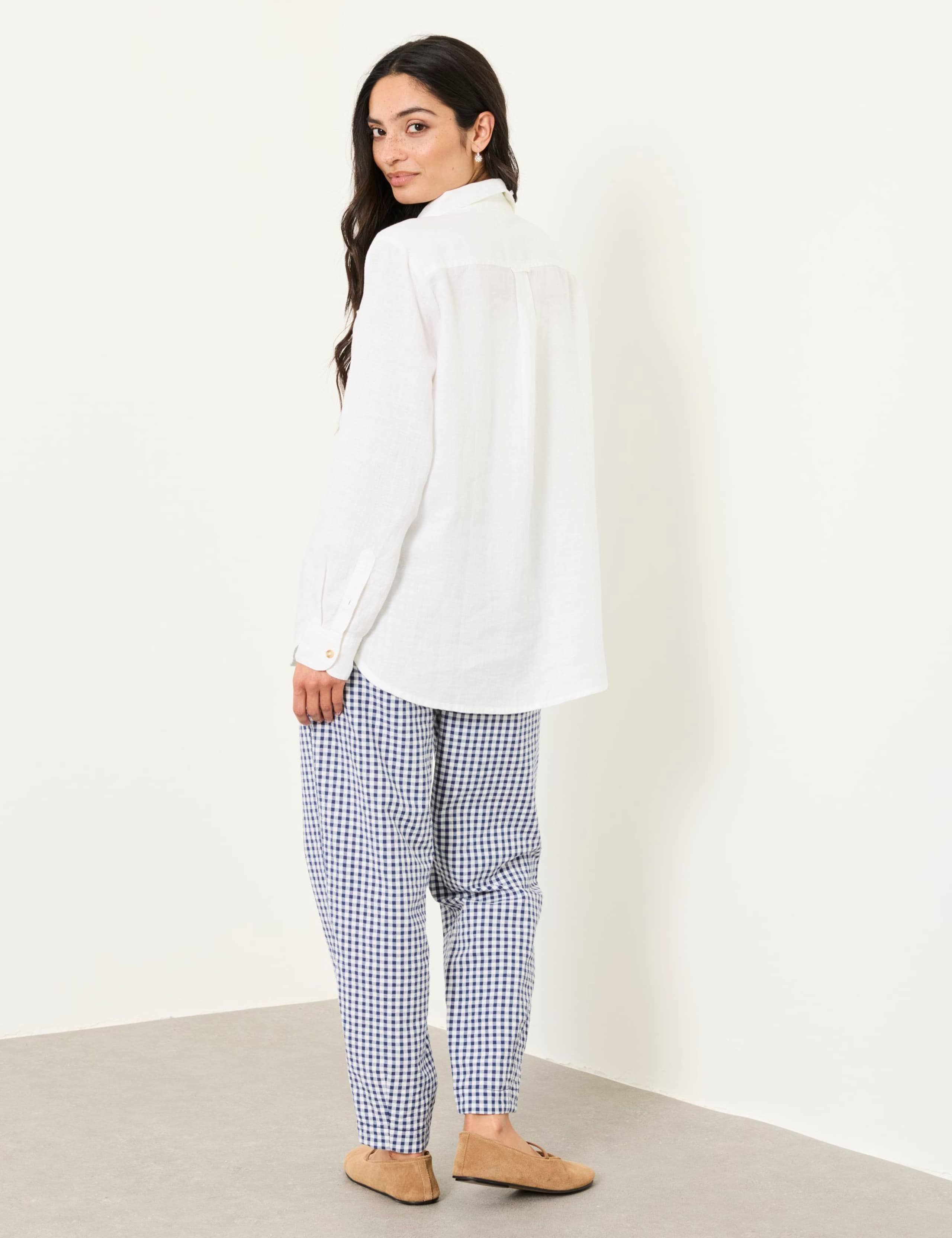 Pure Linen Collared Shirt 5 of 5