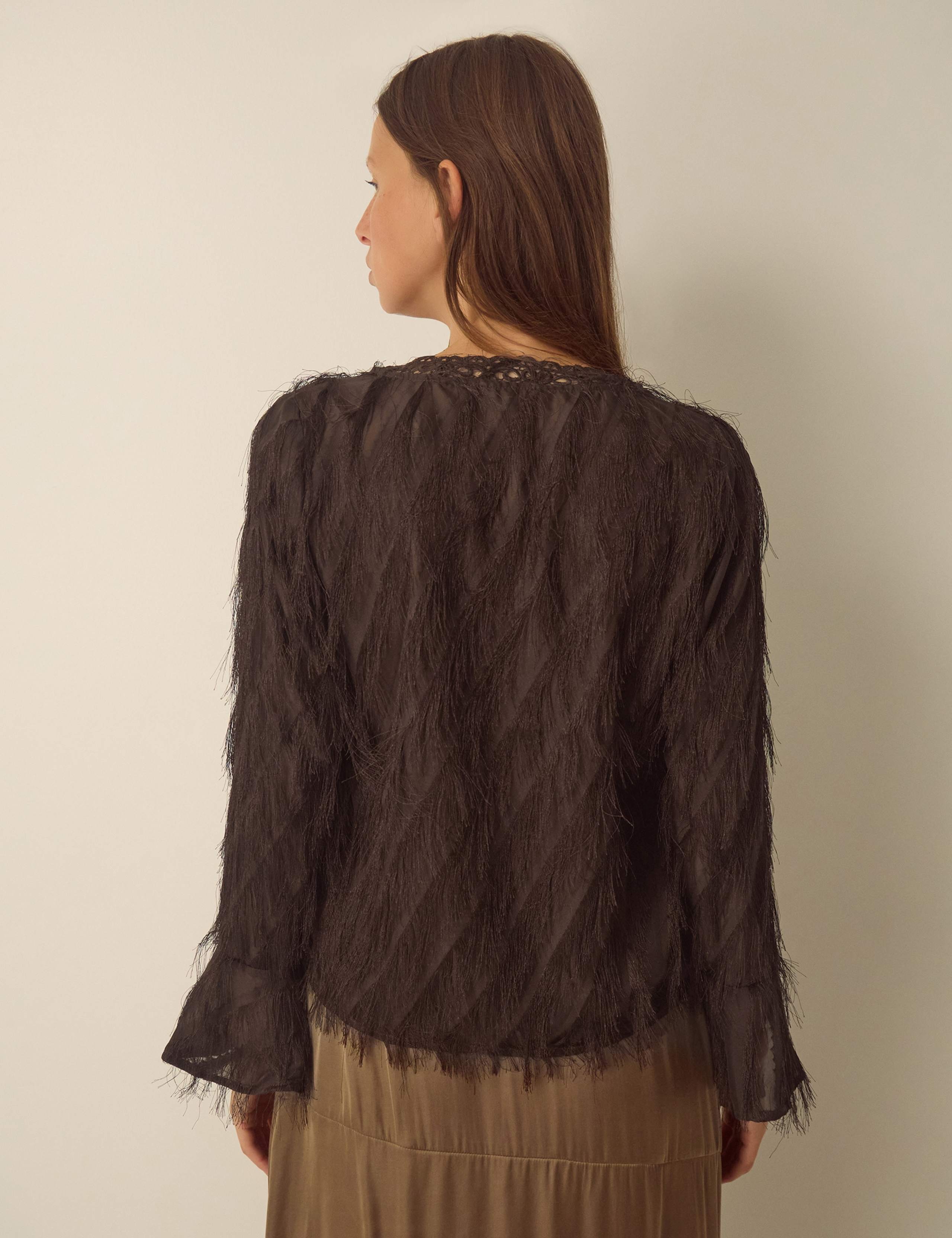 Tassel V Neck Top 3 of 5