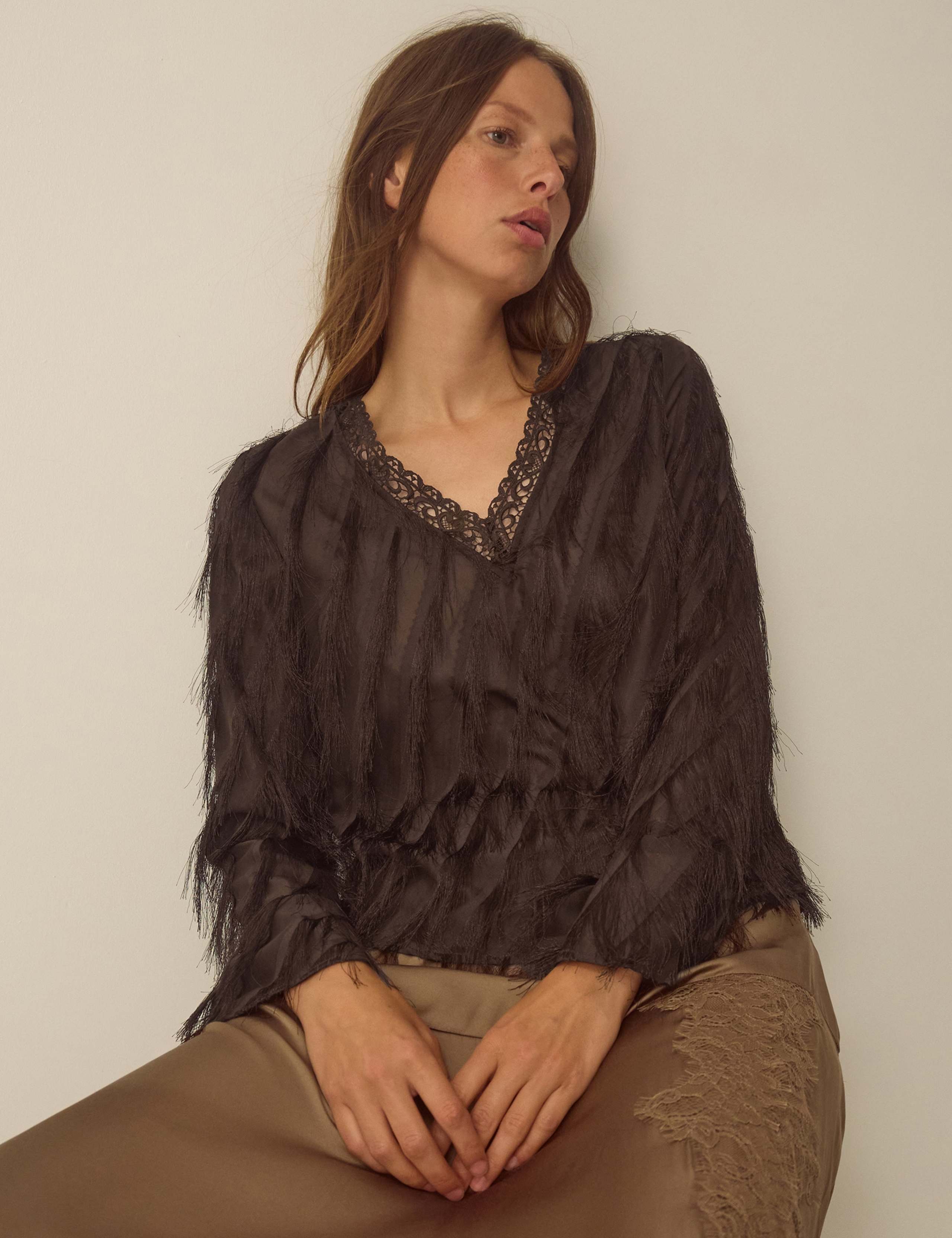 Tassel V Neck Top 4 of 5