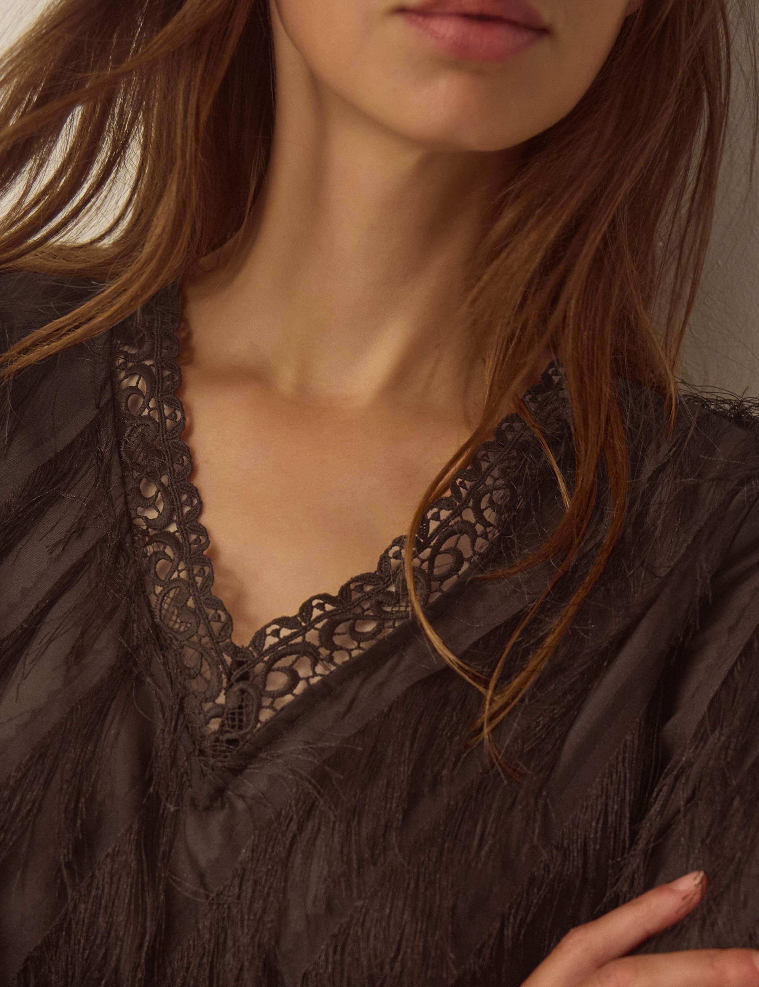 Tassel V Neck Top 5 of 5