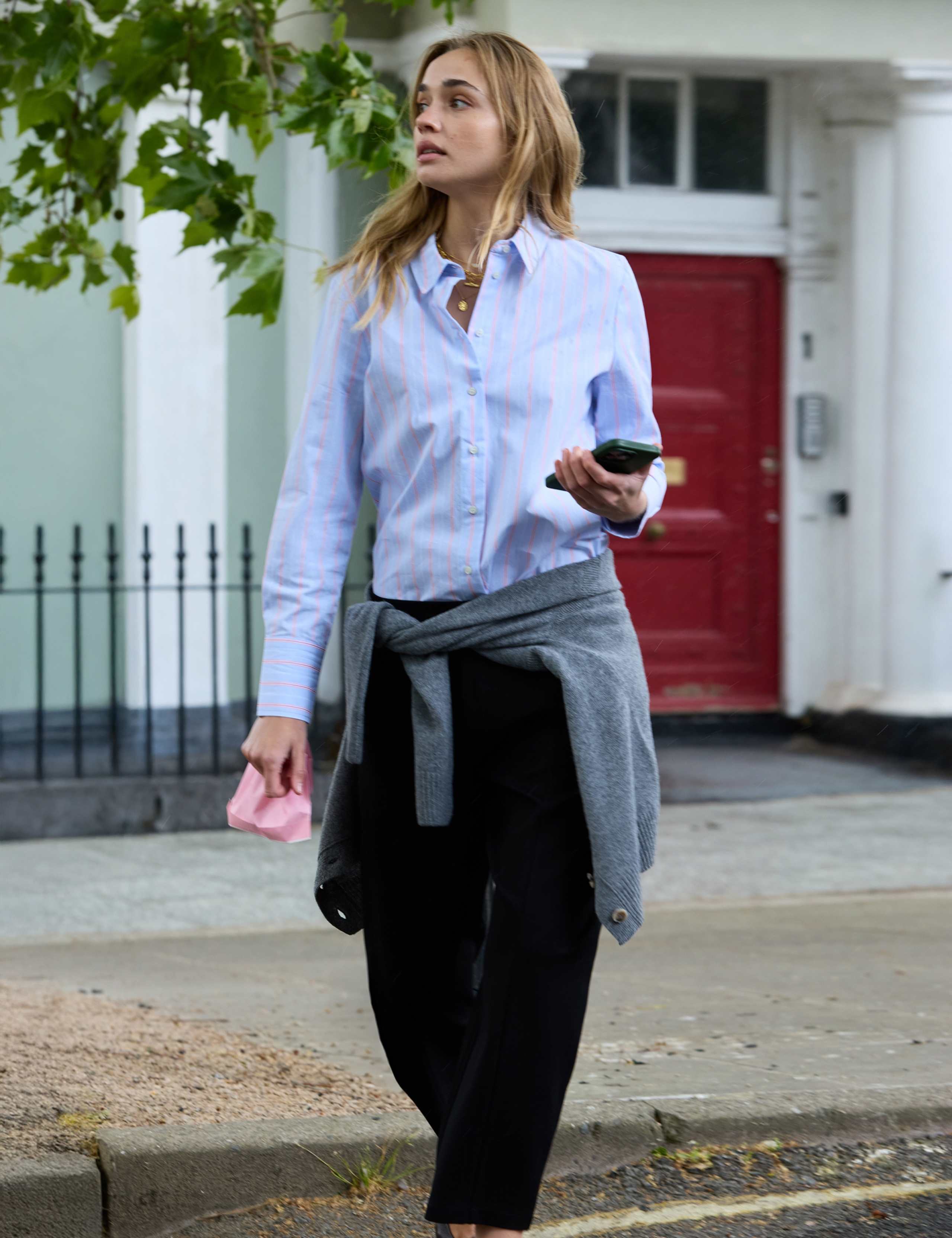 Pure Cotton Striped Button Through Shirt 3 of 5