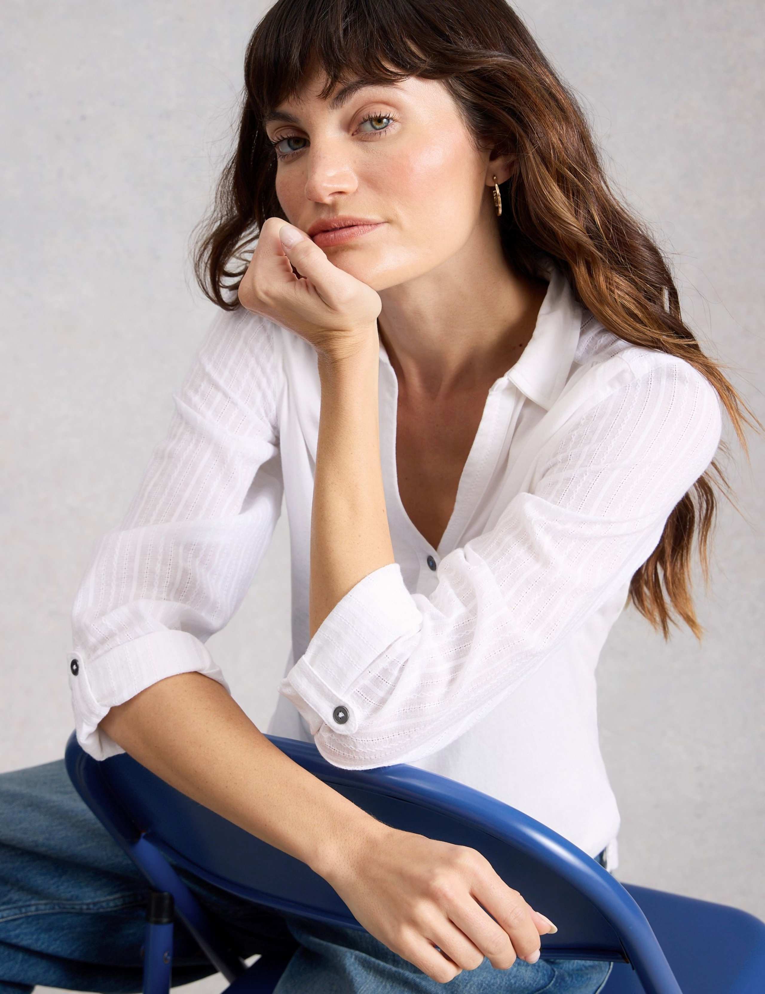 Annie Pure Cotton Collared Shirt 6 of 6