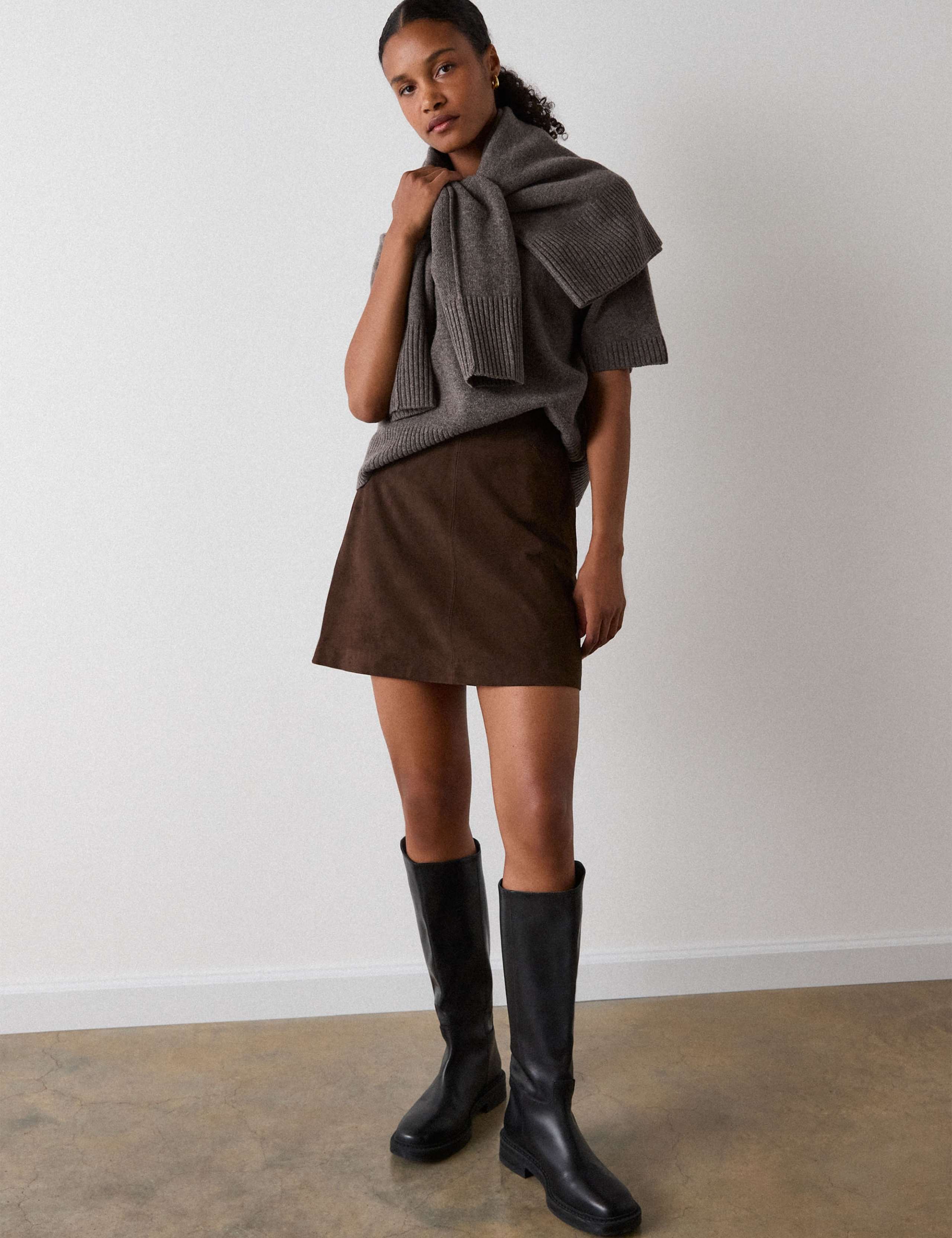 Pure Wool Knitted T-Shirt 4 of 6