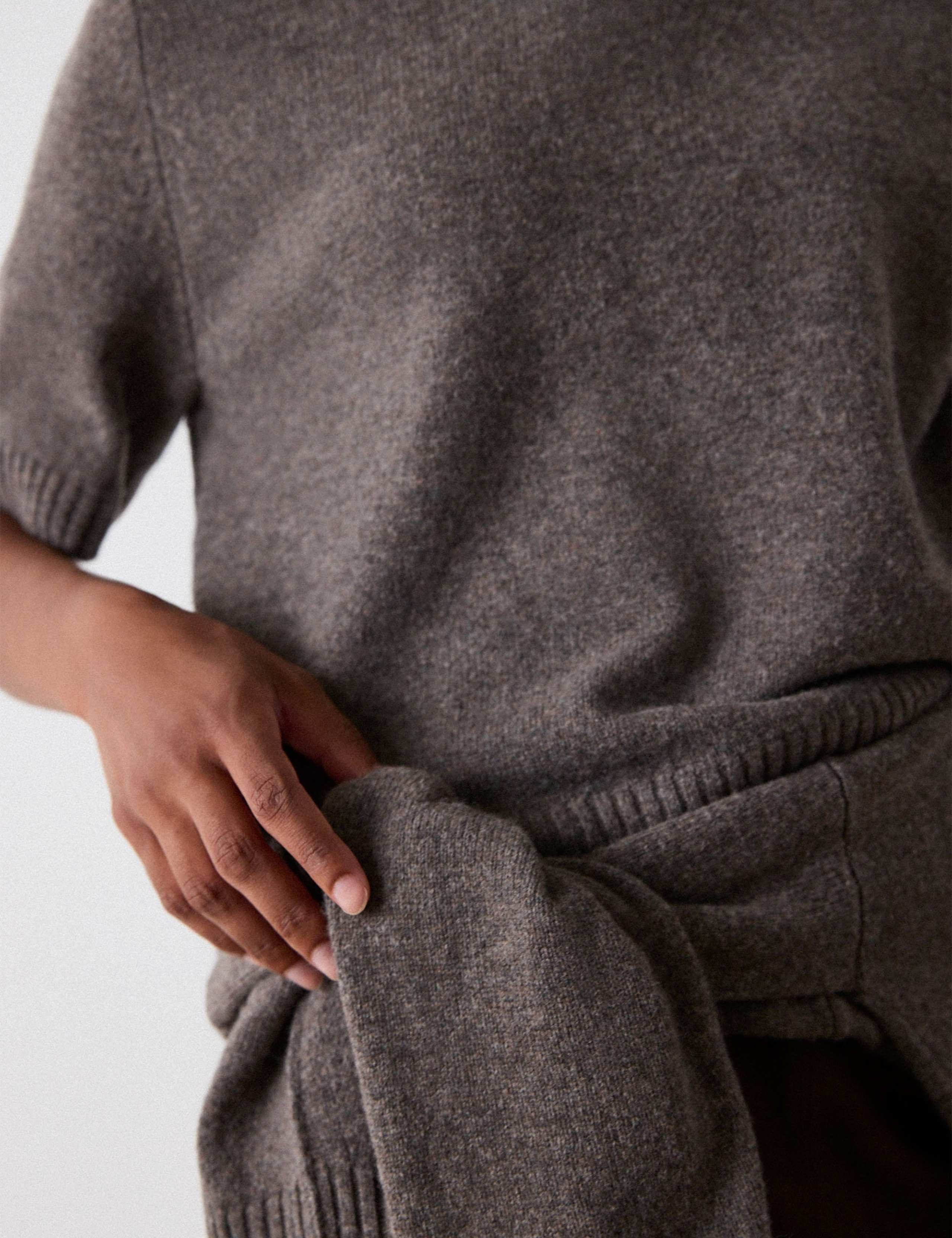 Pure Wool Knitted T-Shirt 6 of 6