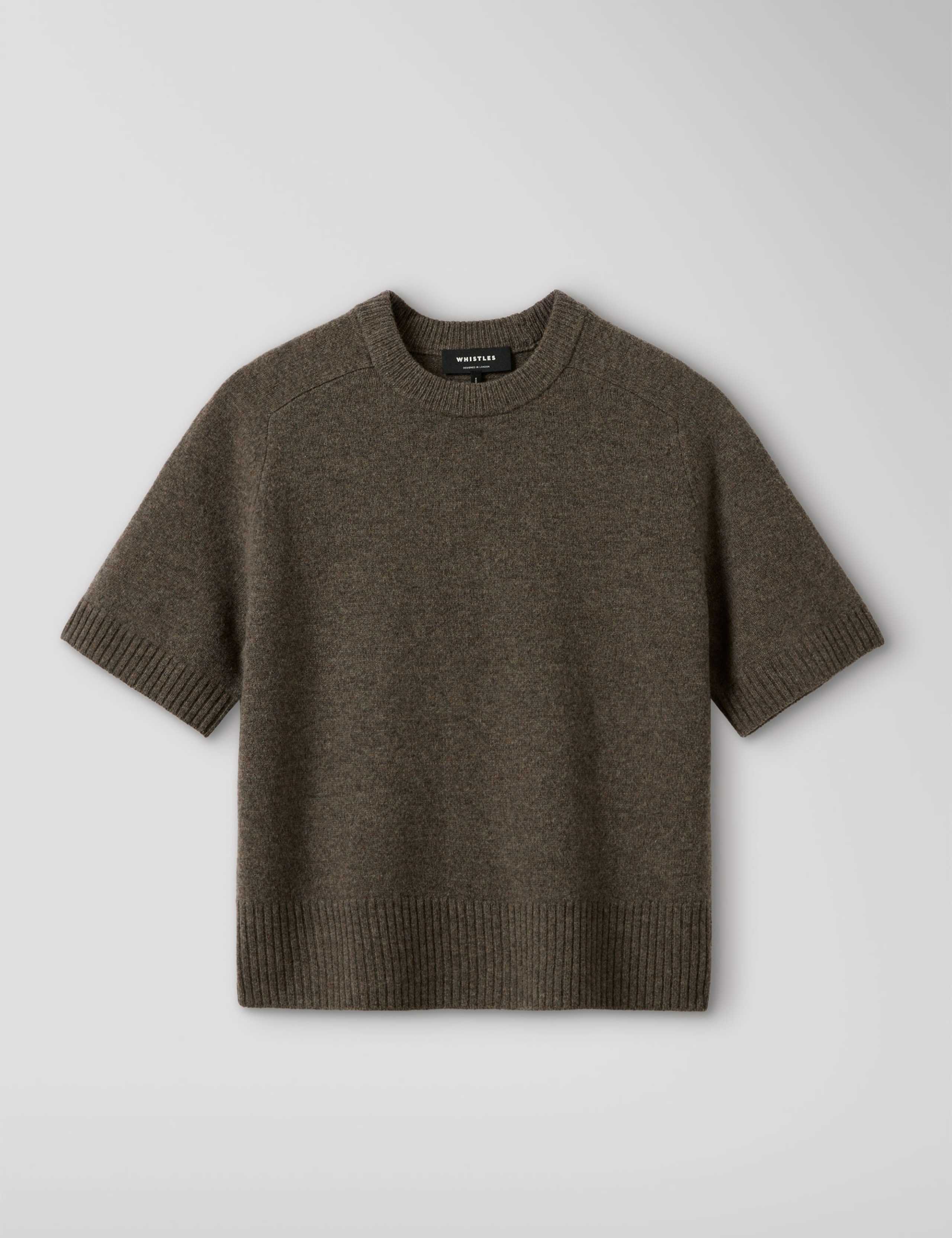 Pure Wool Knitted T-Shirt 2 of 6