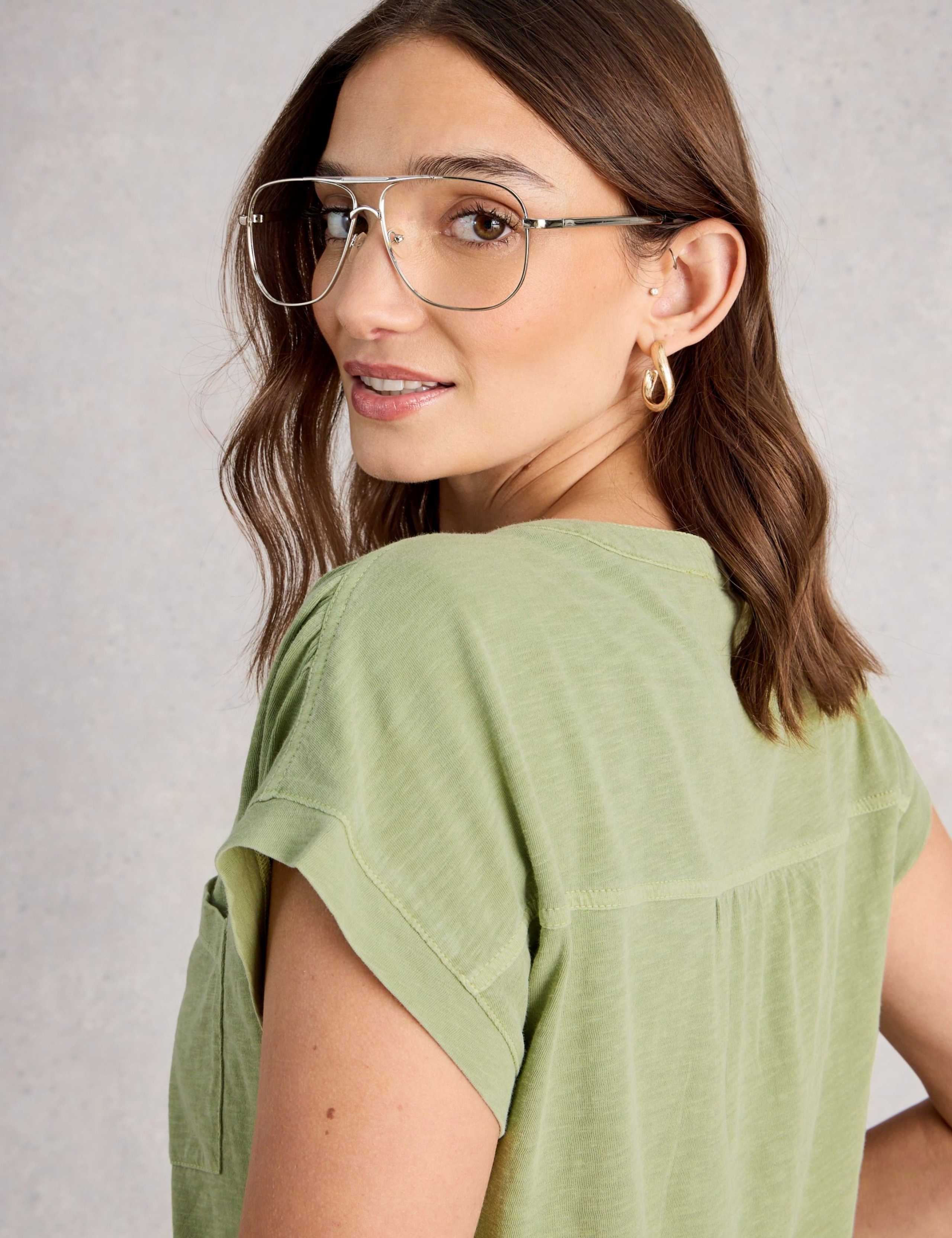 Pure Cotton Jersey Sleeveless Top 5 of 6