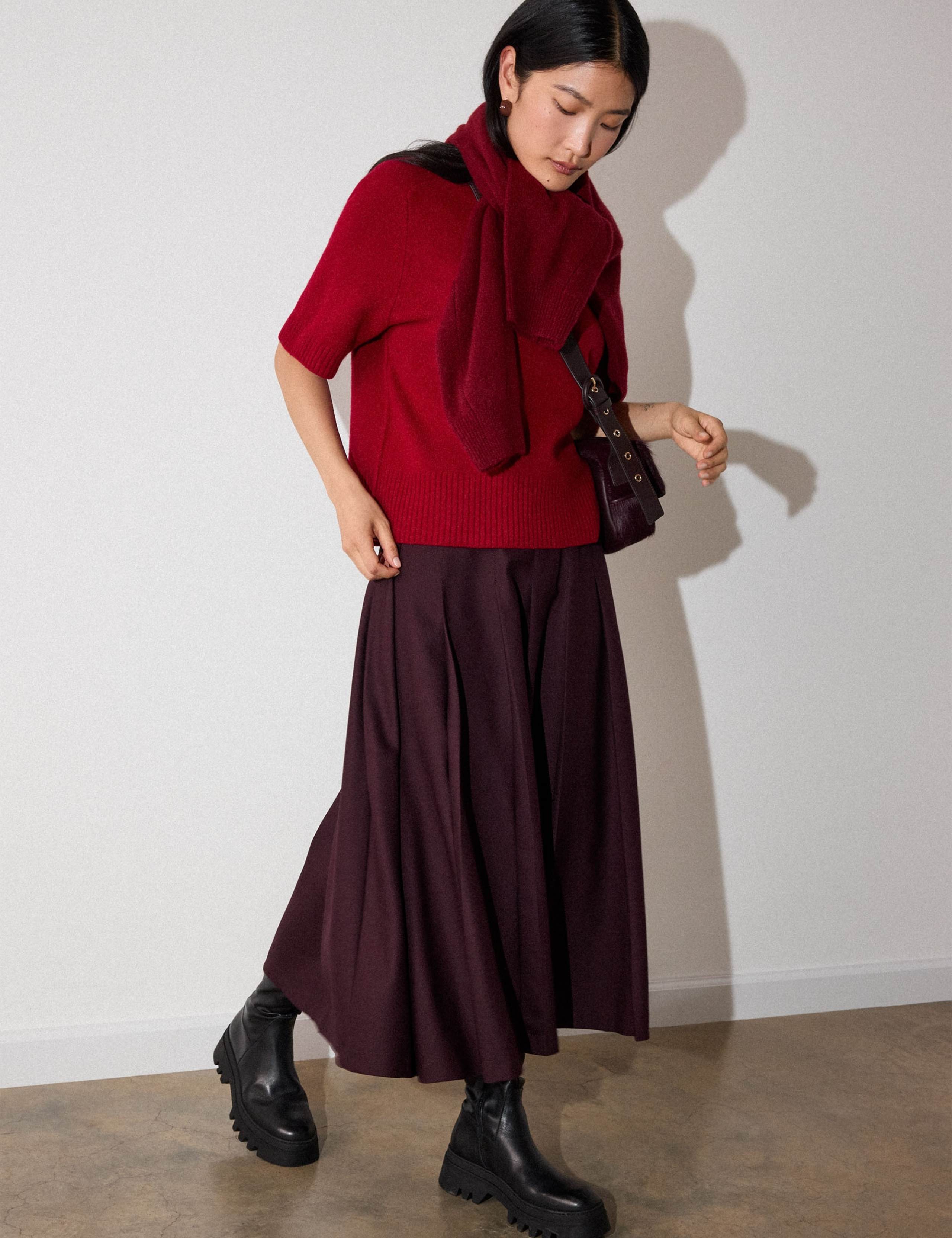 Pure Wool Knitted T-Shirt 1 of 5