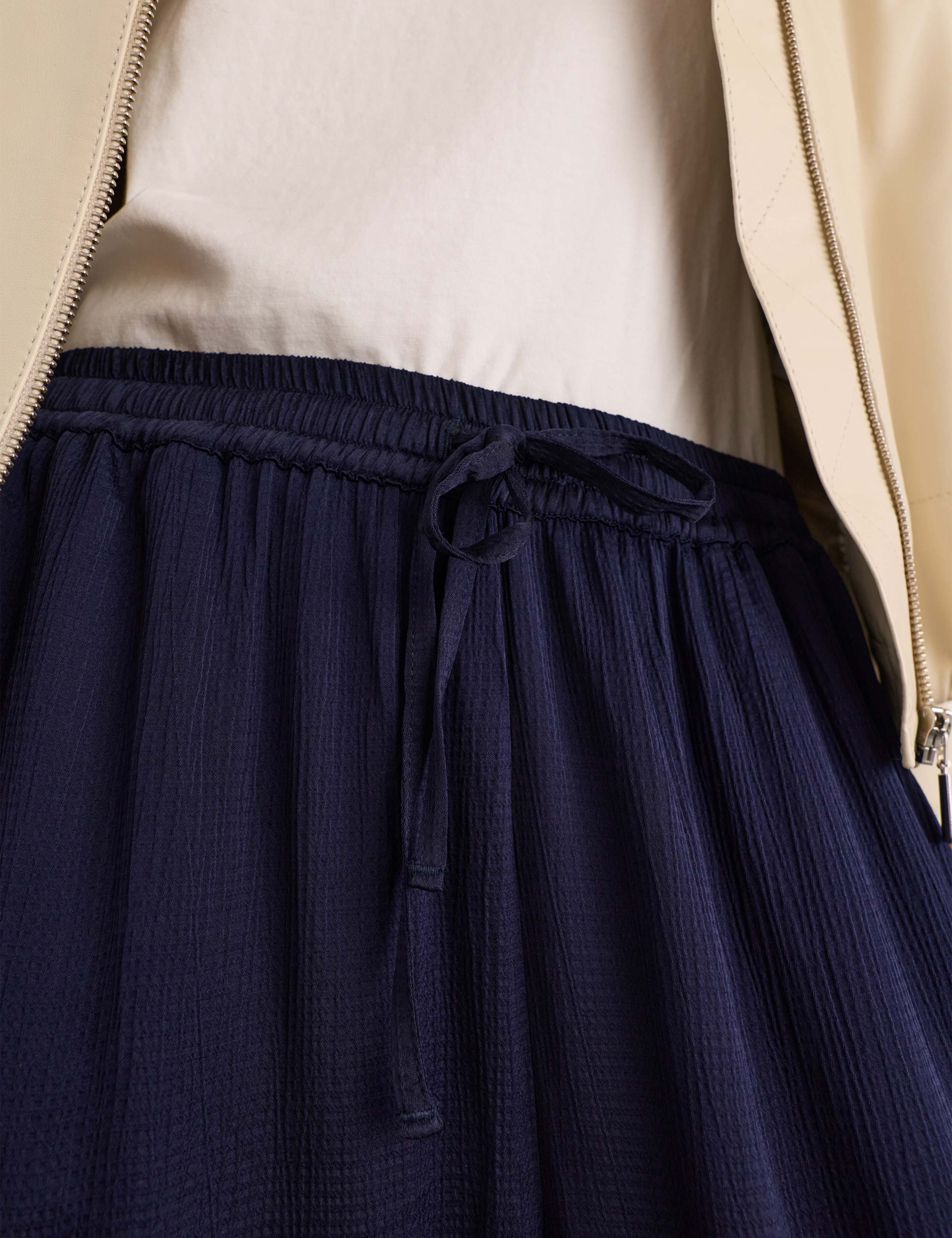 Satin Barrel Leg Trousers 5 of 5