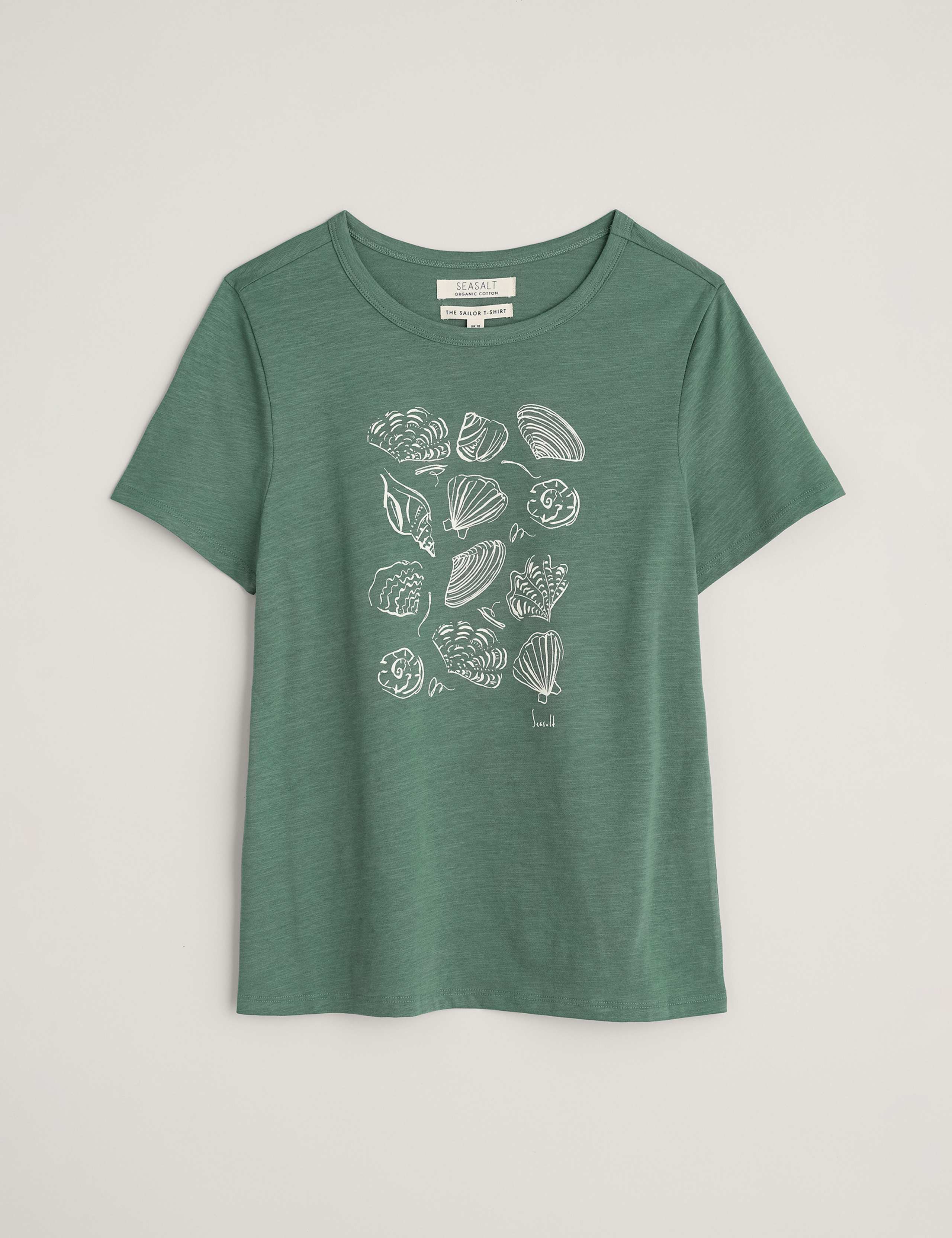 Pure Cotton Shell Print T-Shirt 2 of 5