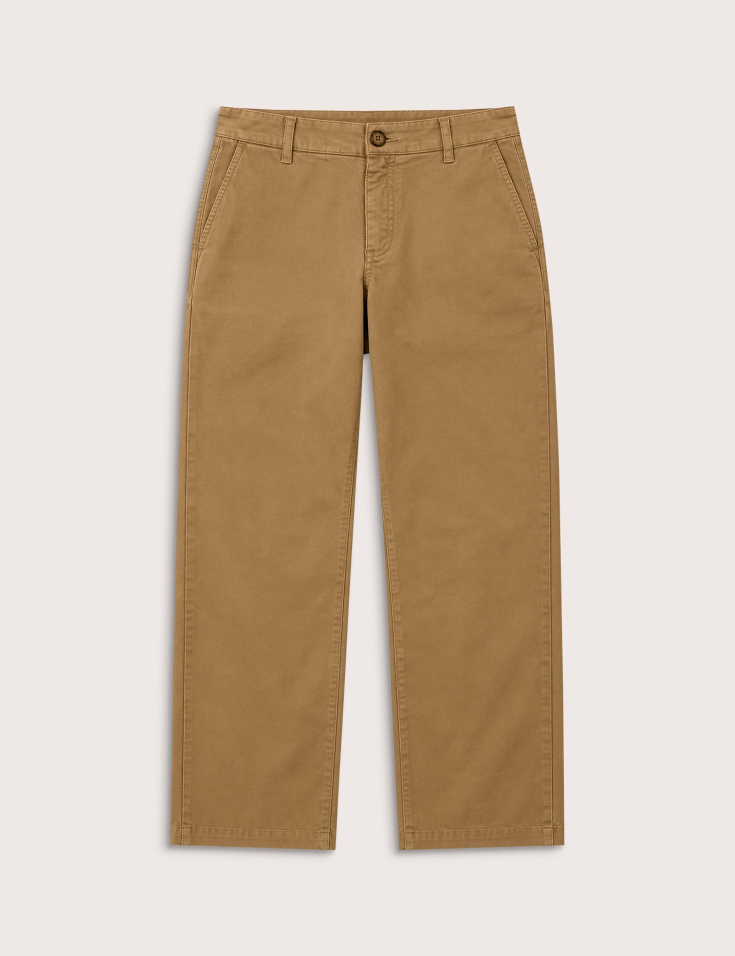 Cotton Rich Wide Leg Trousers 2 of 4