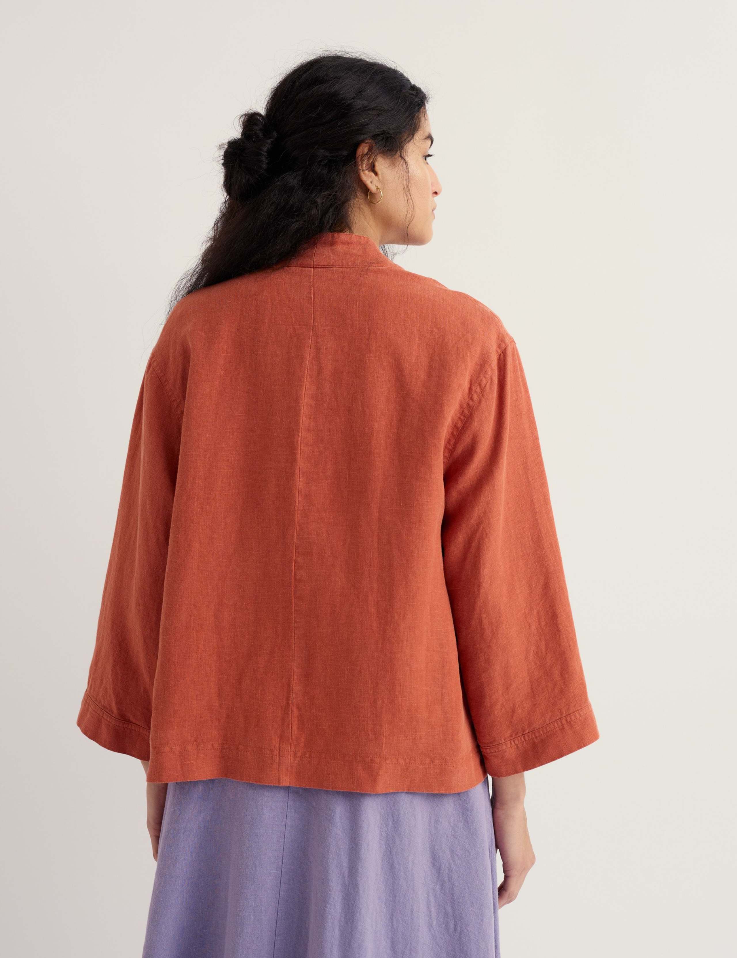 Pure Linen Lightweight Jacket 4 of 5