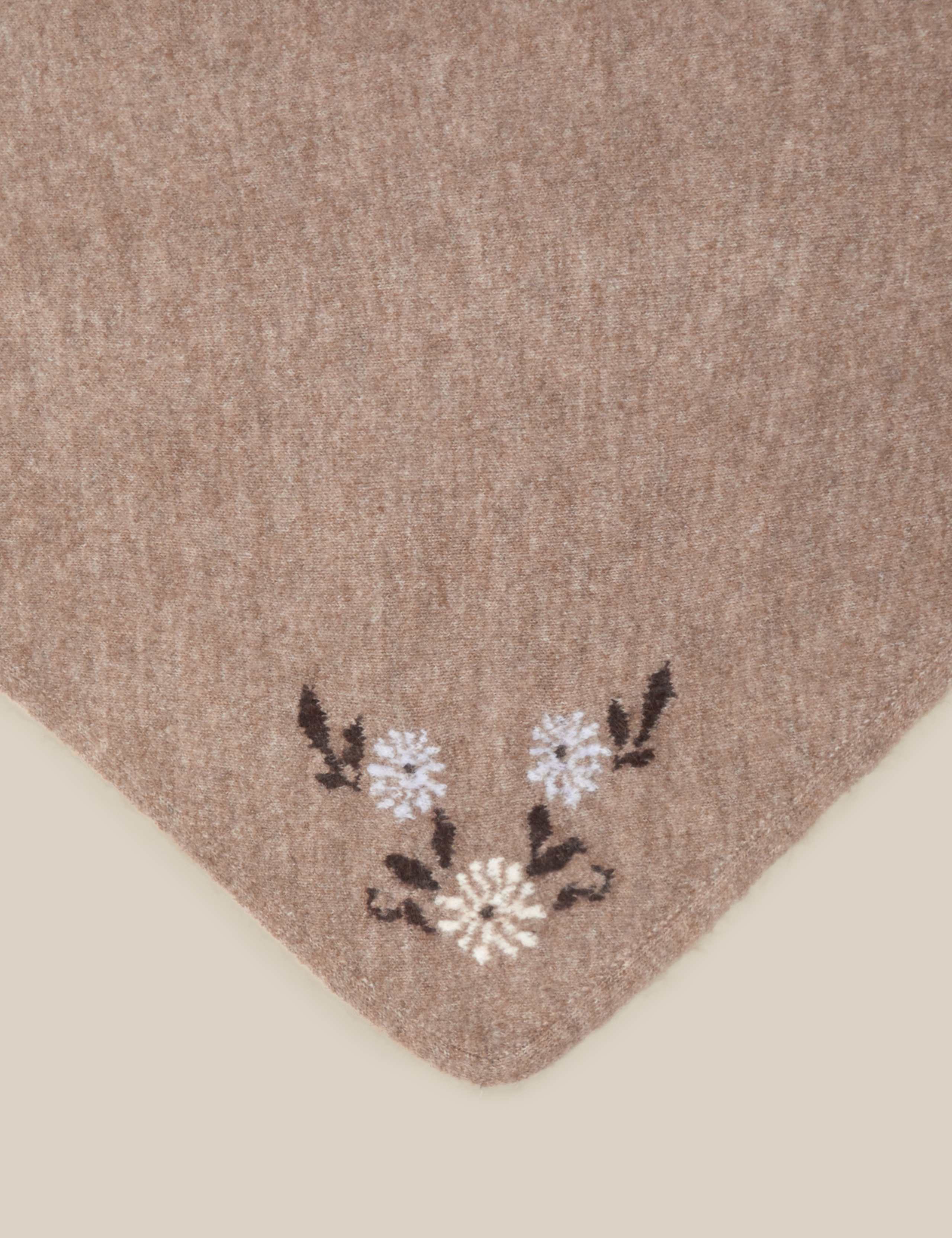 Floral Triangle Scarf 3 of 3