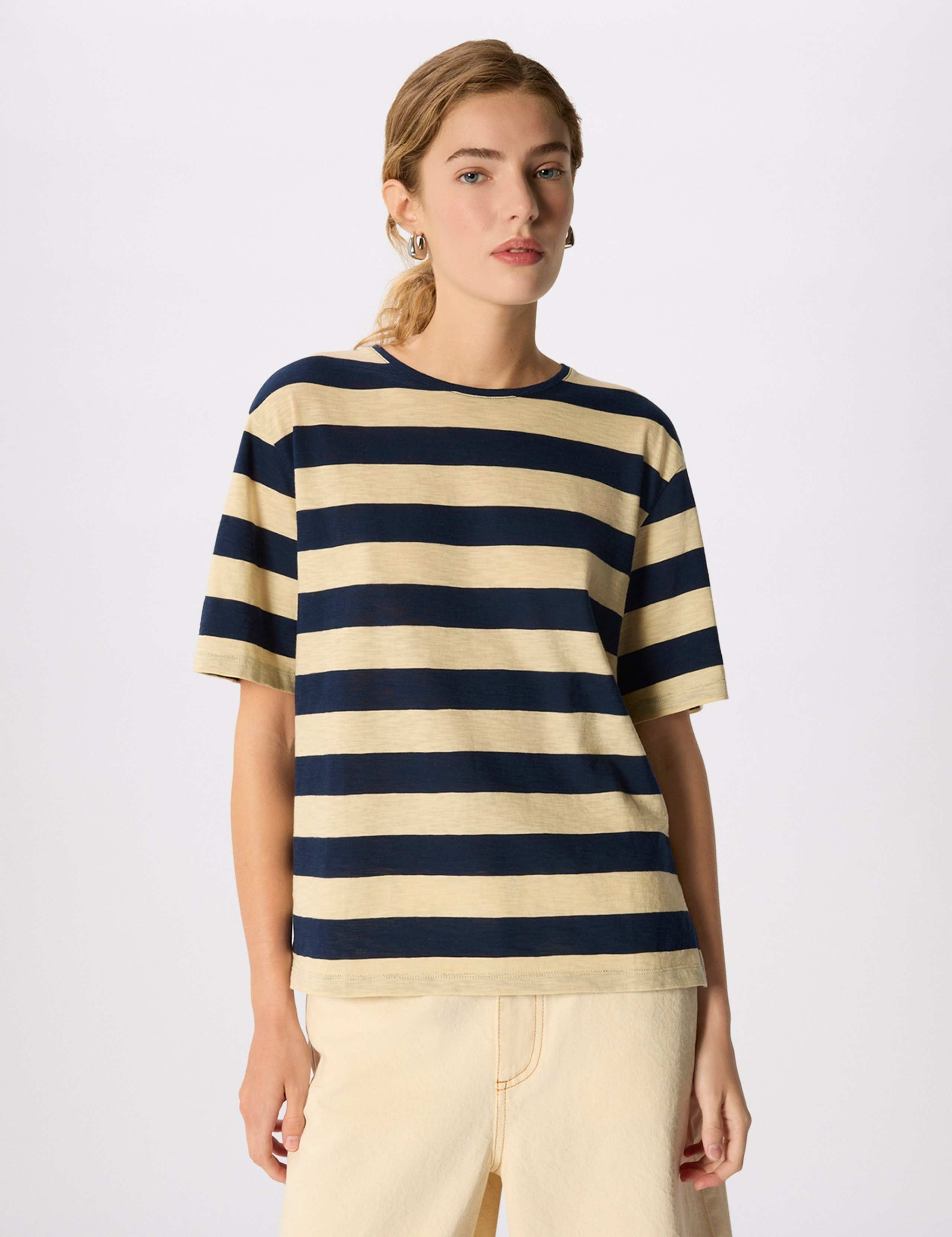 Pure Cotton Striped T-Shirt 7 of 7
