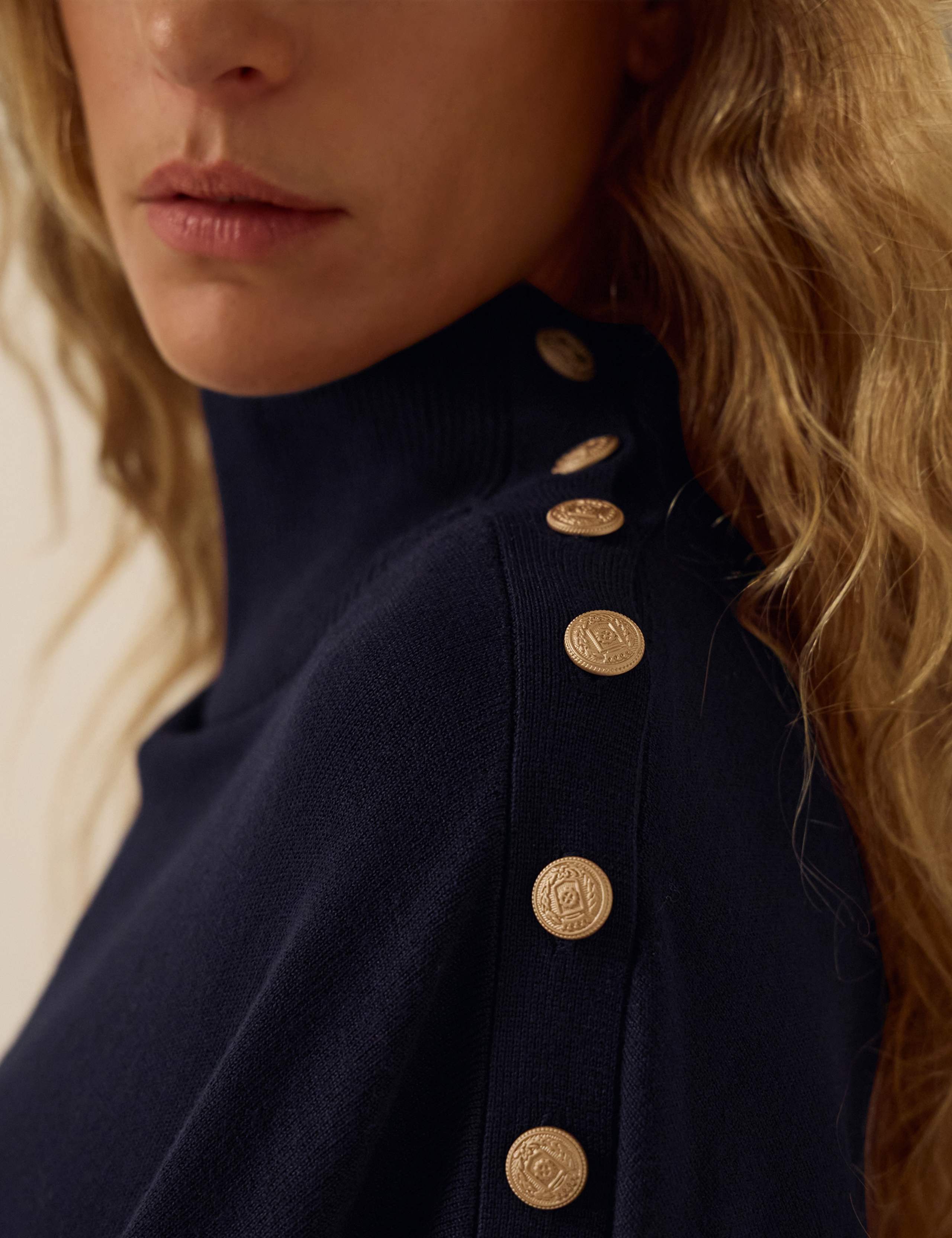 Button Detail Cape 4 of 4