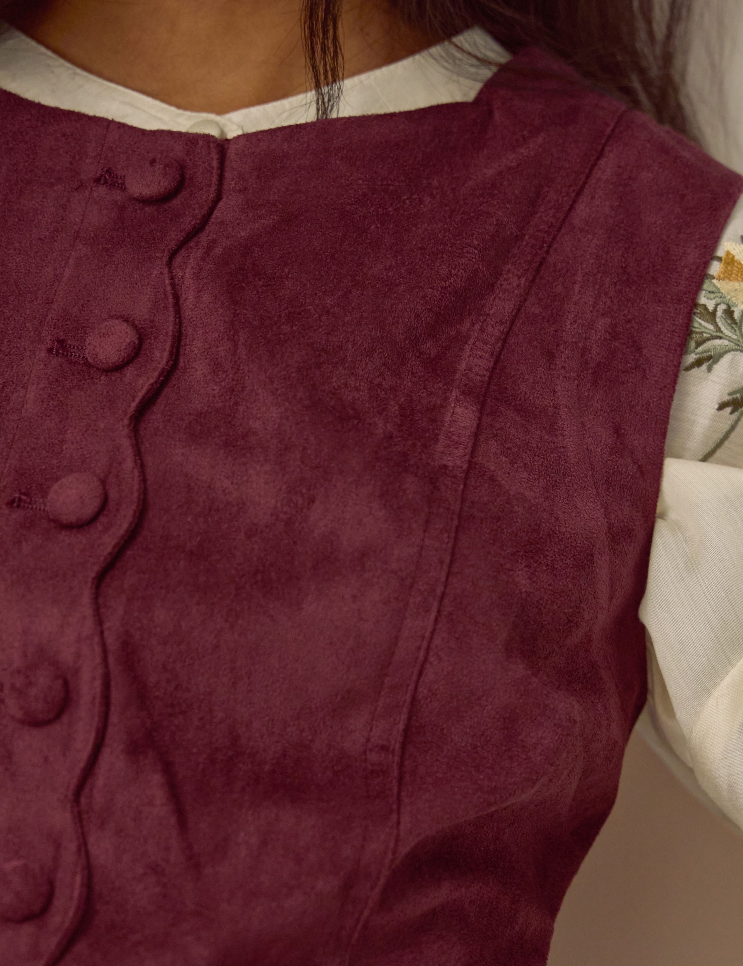 Collared Neck Midi Dress 4 of 4