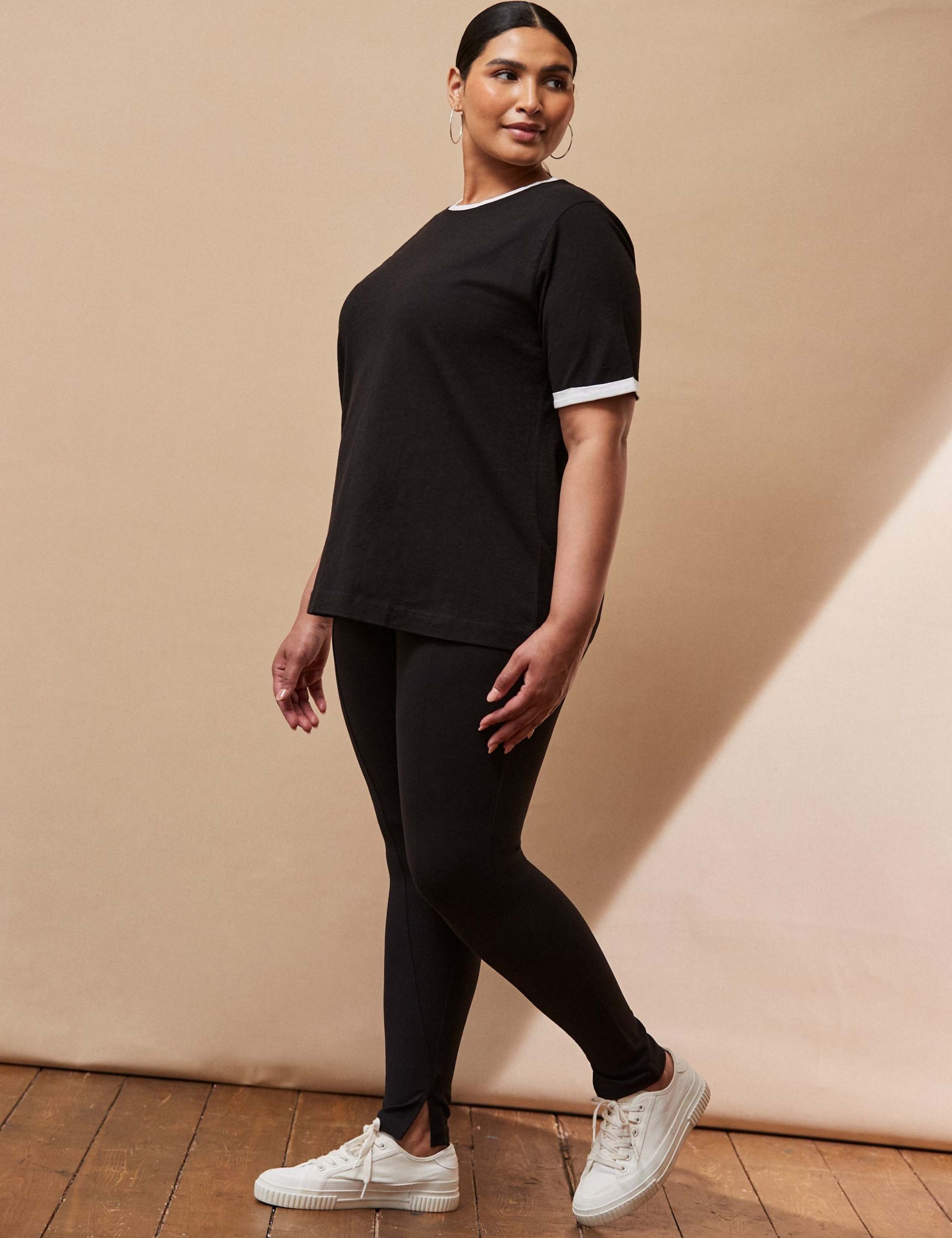 Jersey Seam Detail Leggings 1 of 5