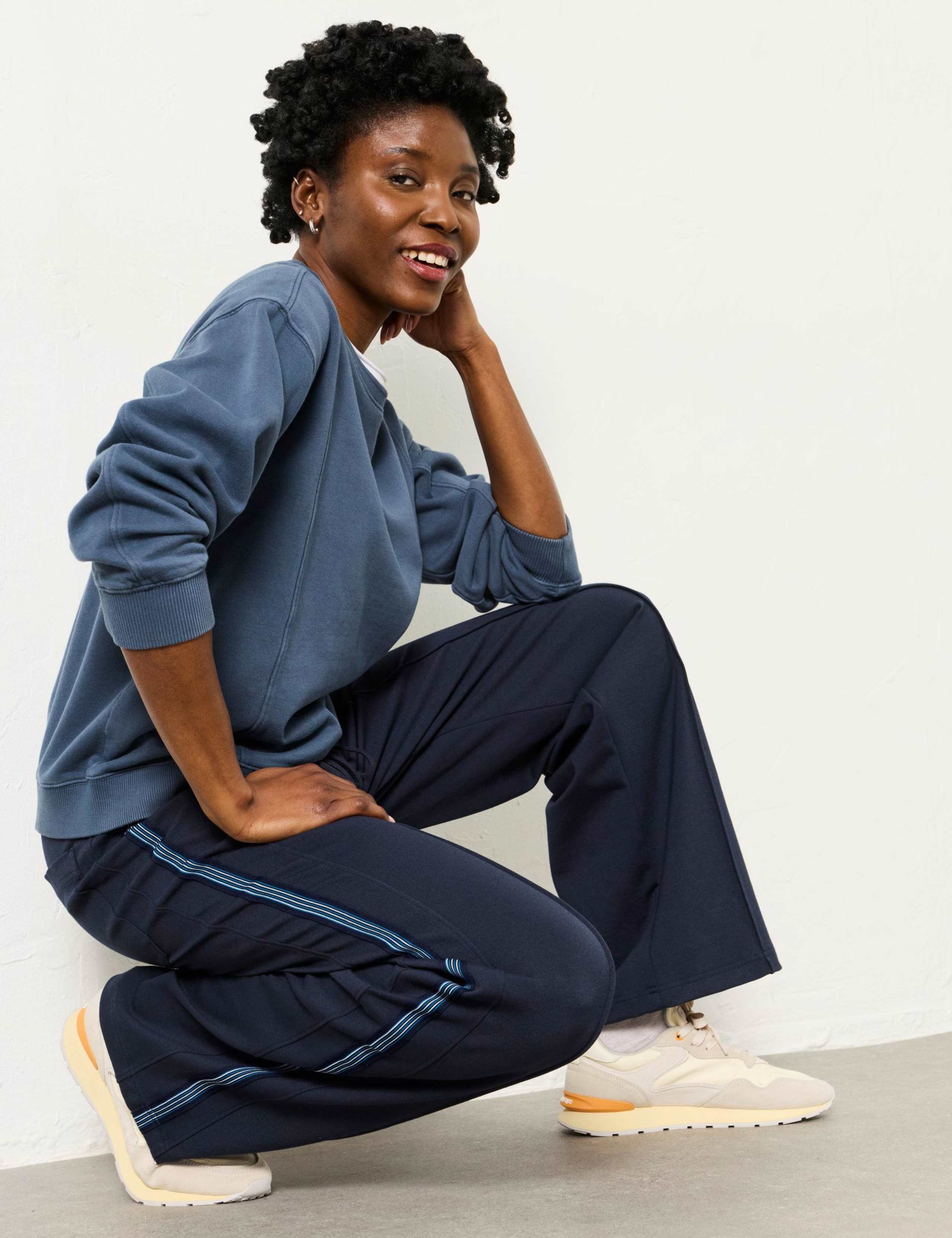 Side Stripe Wide Leg Trousers 3 of 6