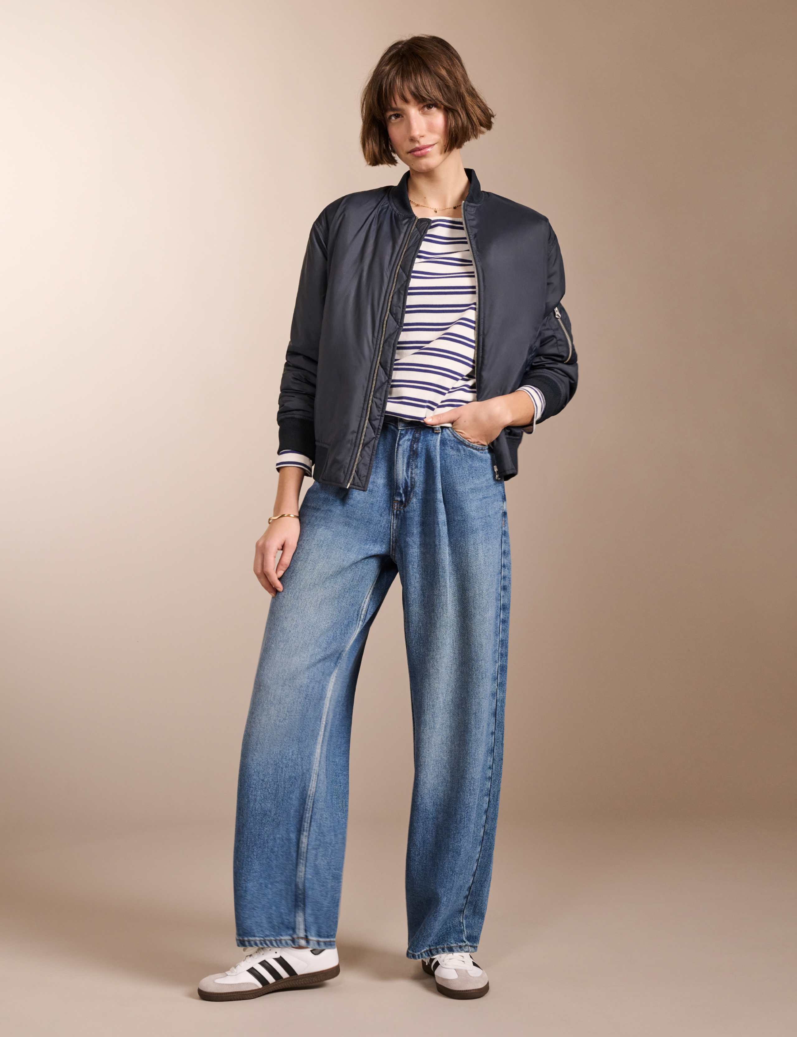 Pure Cotton Striped Top 2 of 3