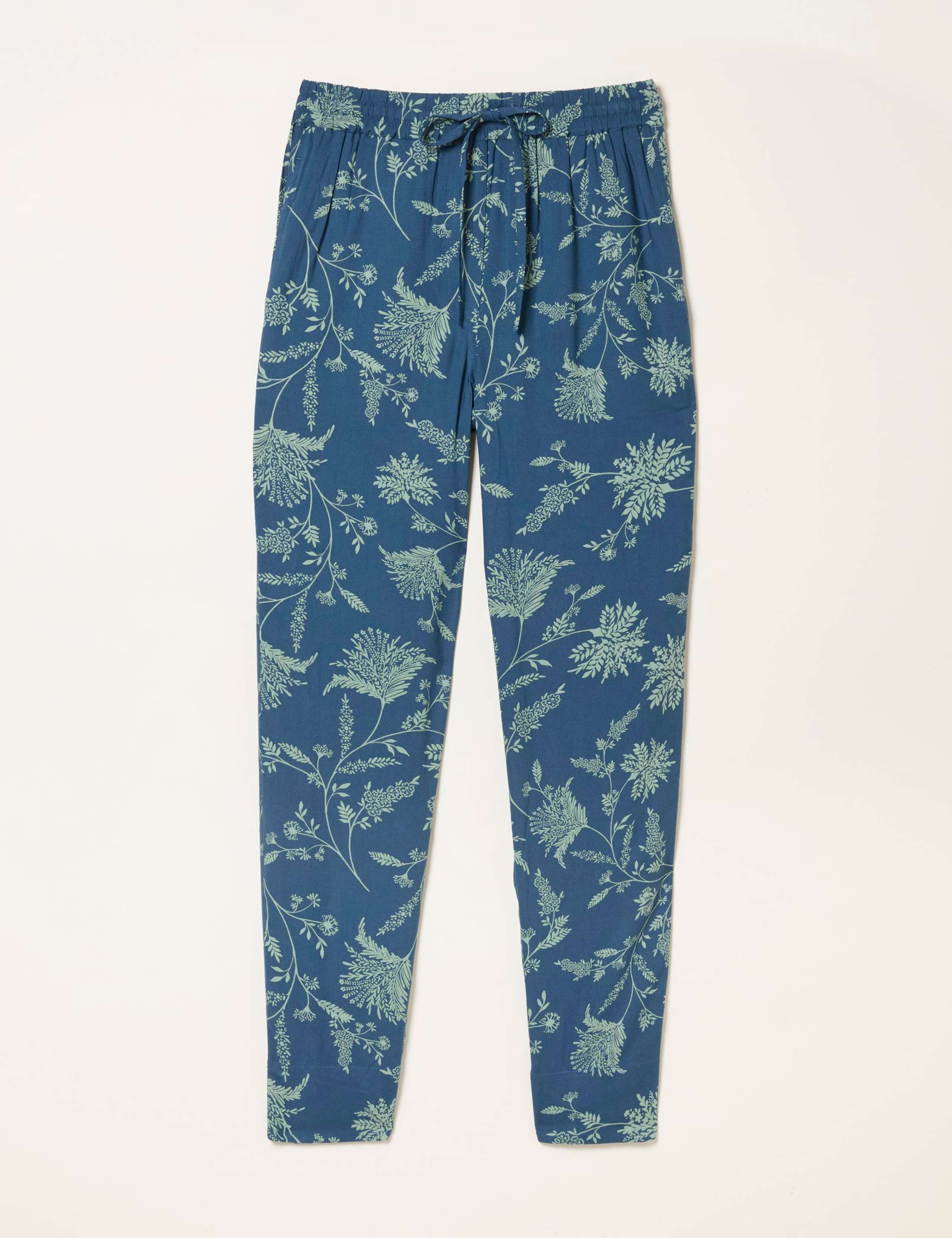 Floral Tapered Ankle Grazer Trousers 2 of 5