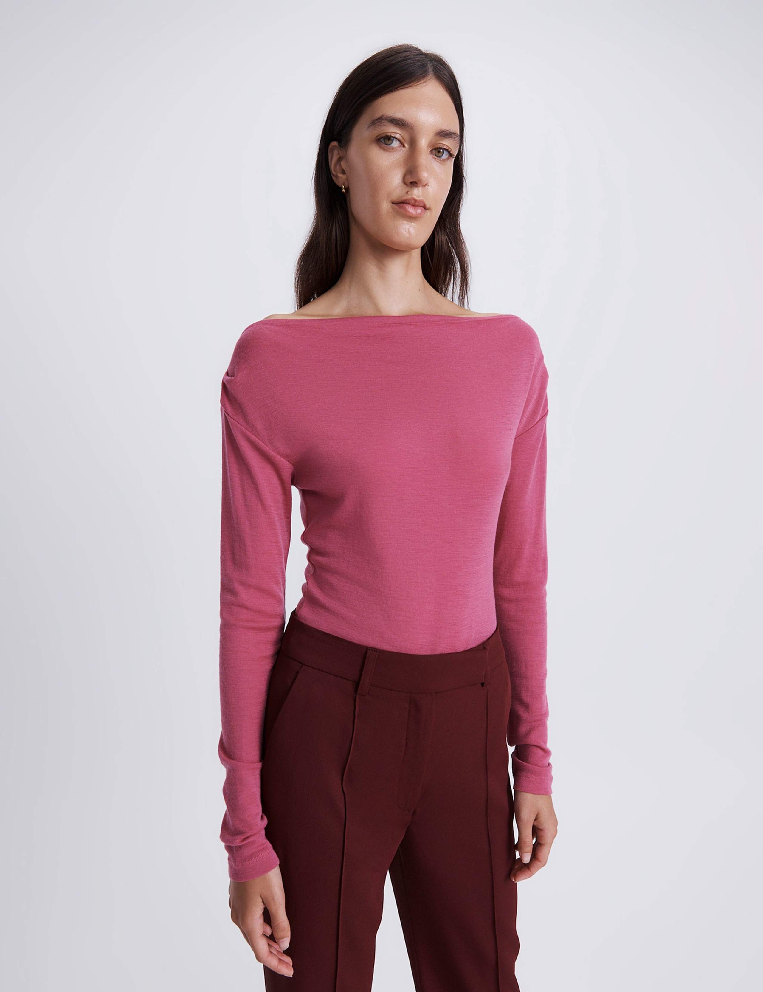 Pure Merino Wool Knitted Top 2 of 7