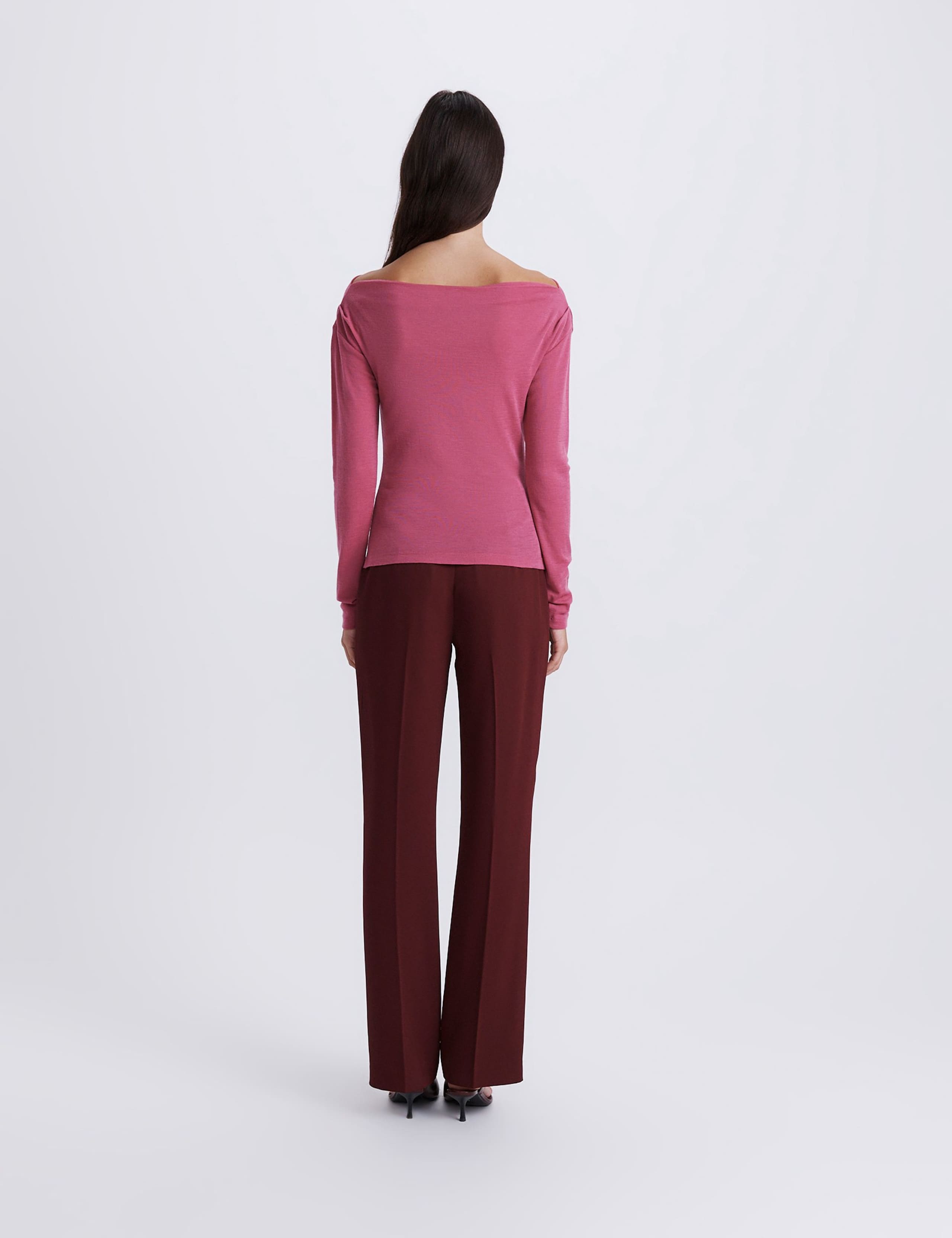 Pure Merino Wool Knitted Top 3 of 7