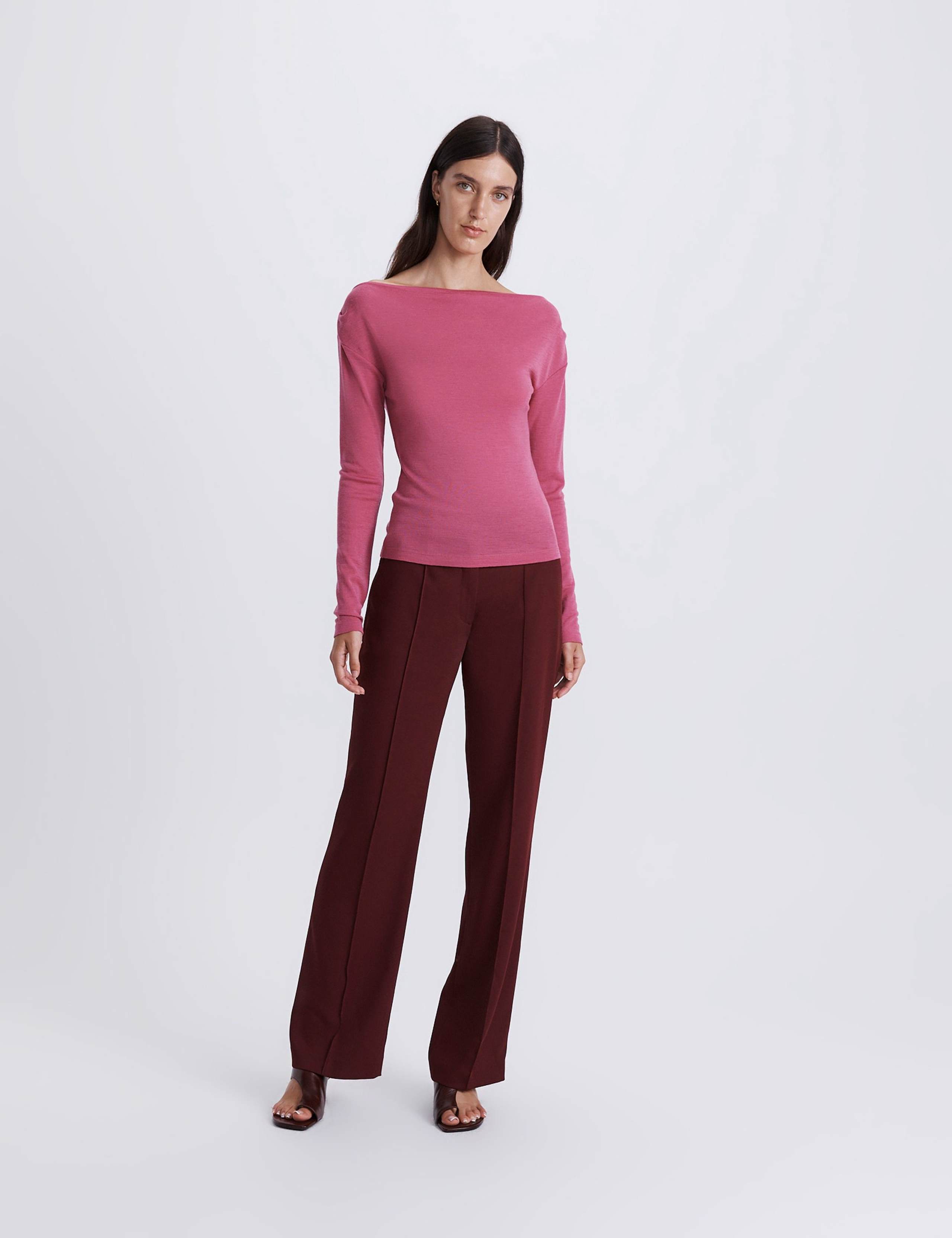 Pure Merino Wool Knitted Top 6 of 7