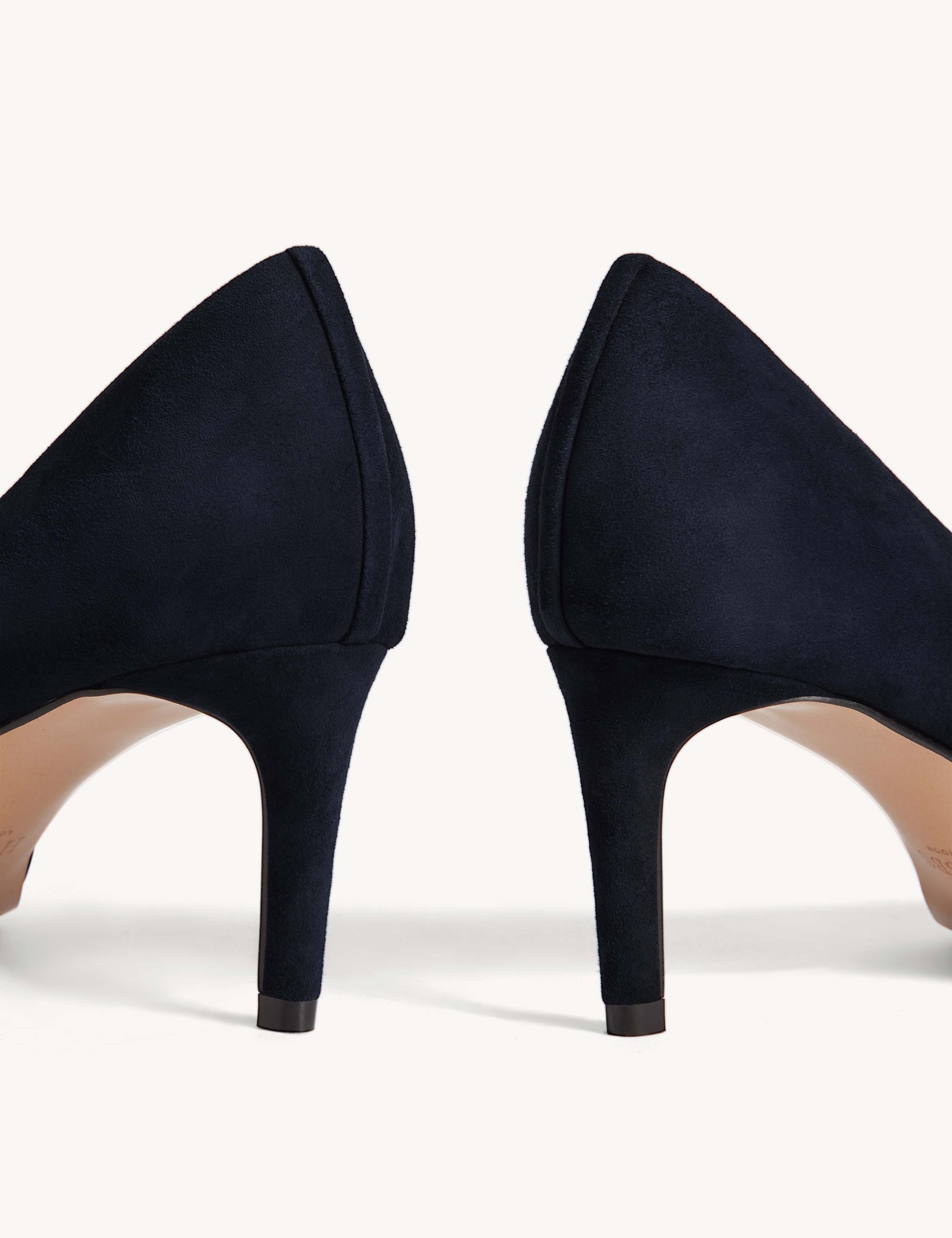 Suede Pointed Toe Court Shoes 5 of 6