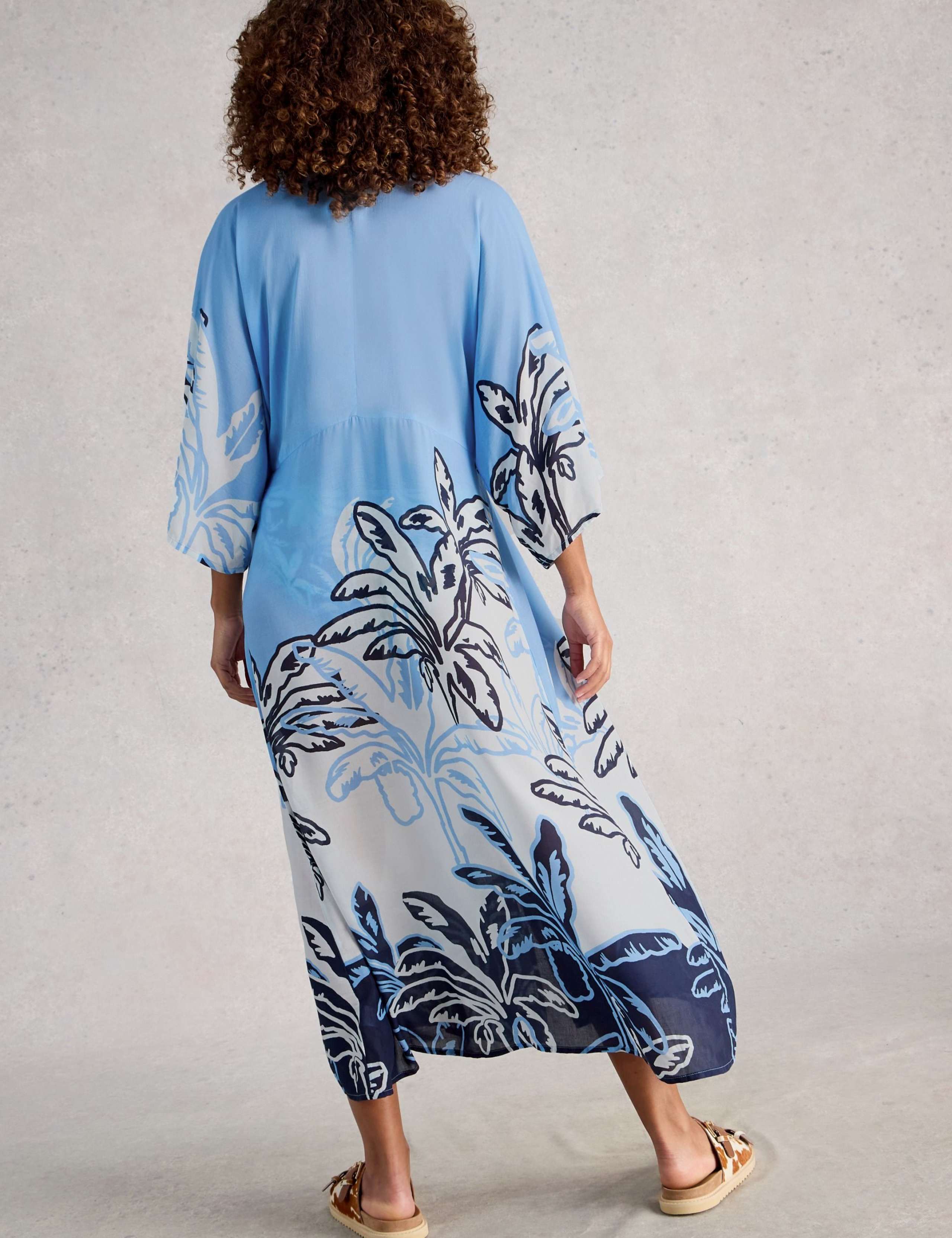 Pure Modal Printed Kimono 3 of 6