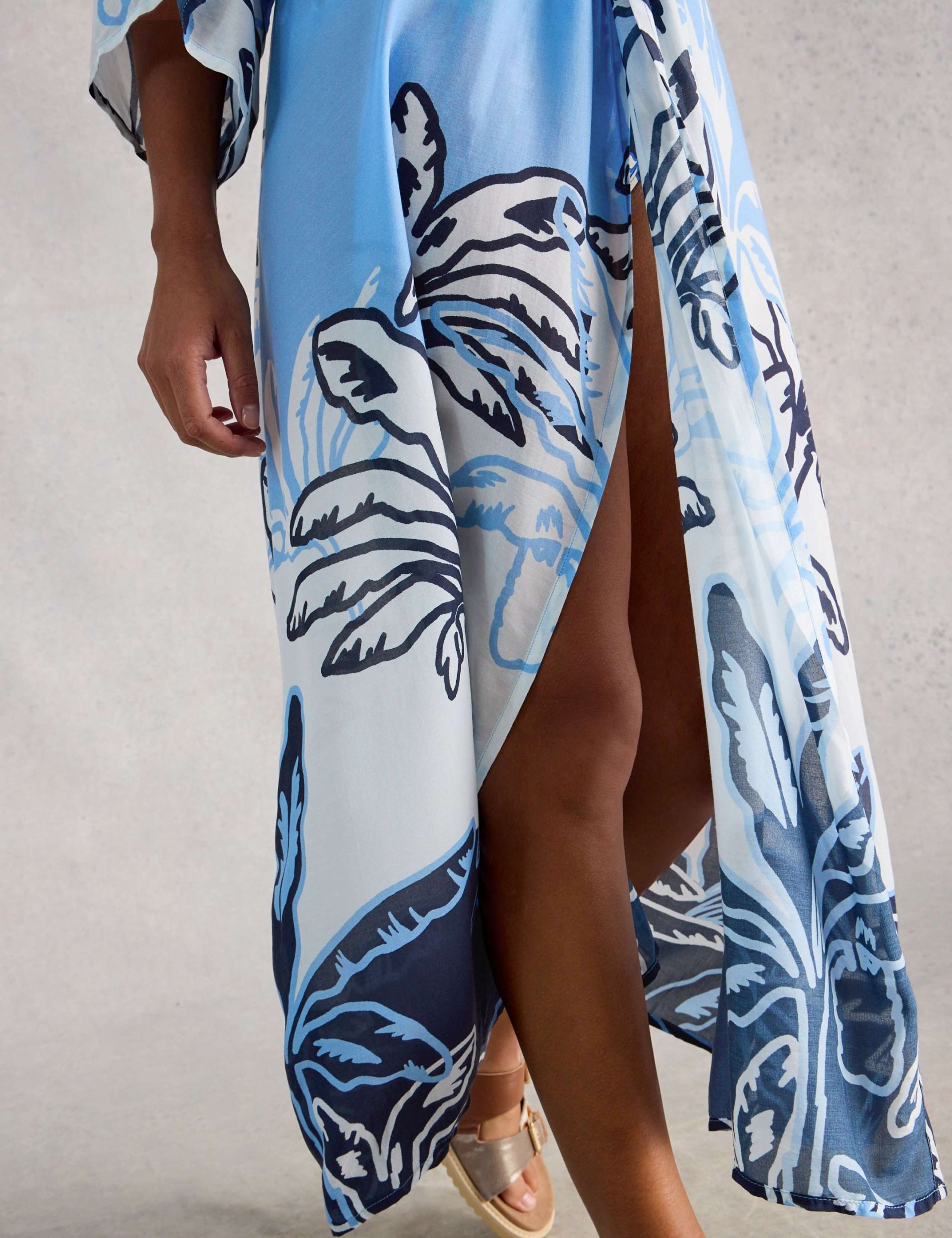 Pure Modal Printed Kimono 5 of 6