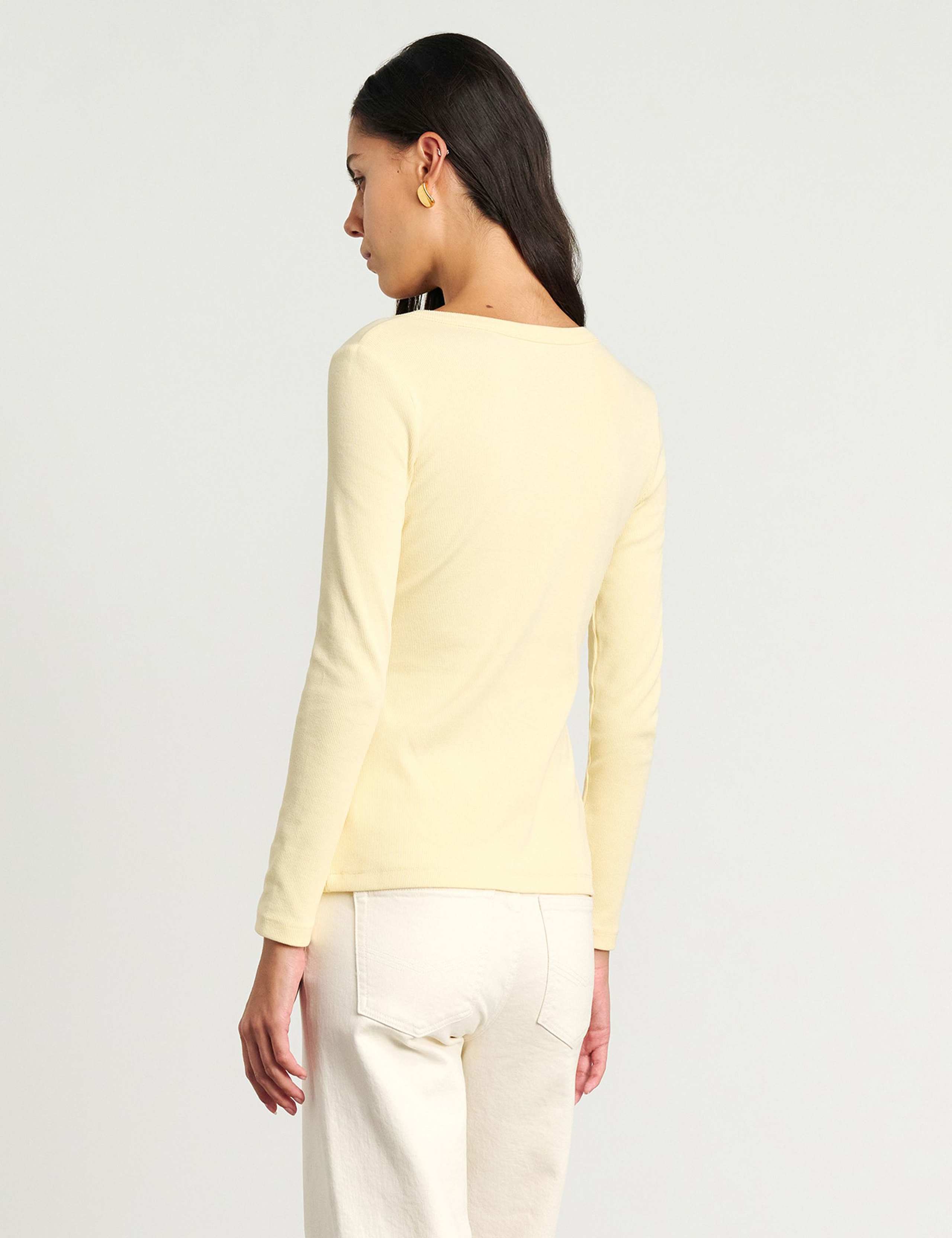 Cotton Rich Ribbed Cardigan 3 of 6